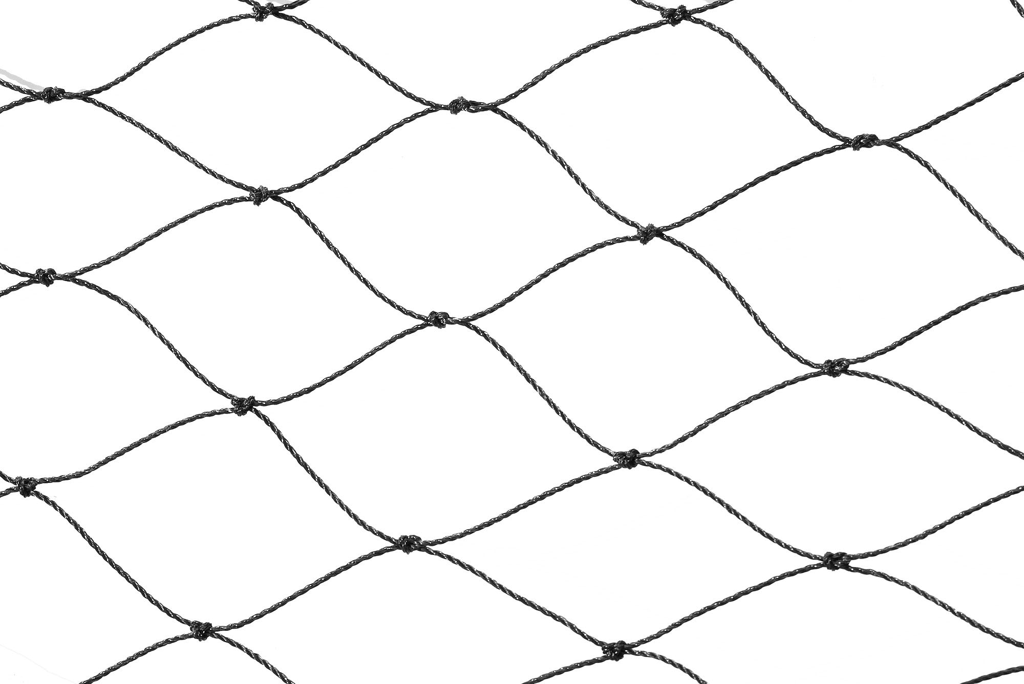 Windhager Schutznetz »für Katzen, Katzennetz für Balkon, Fenster, Verandas« Maschenweite 50 mm, HDPE Netzgewebe, 2,5 x 4 m, schwarz