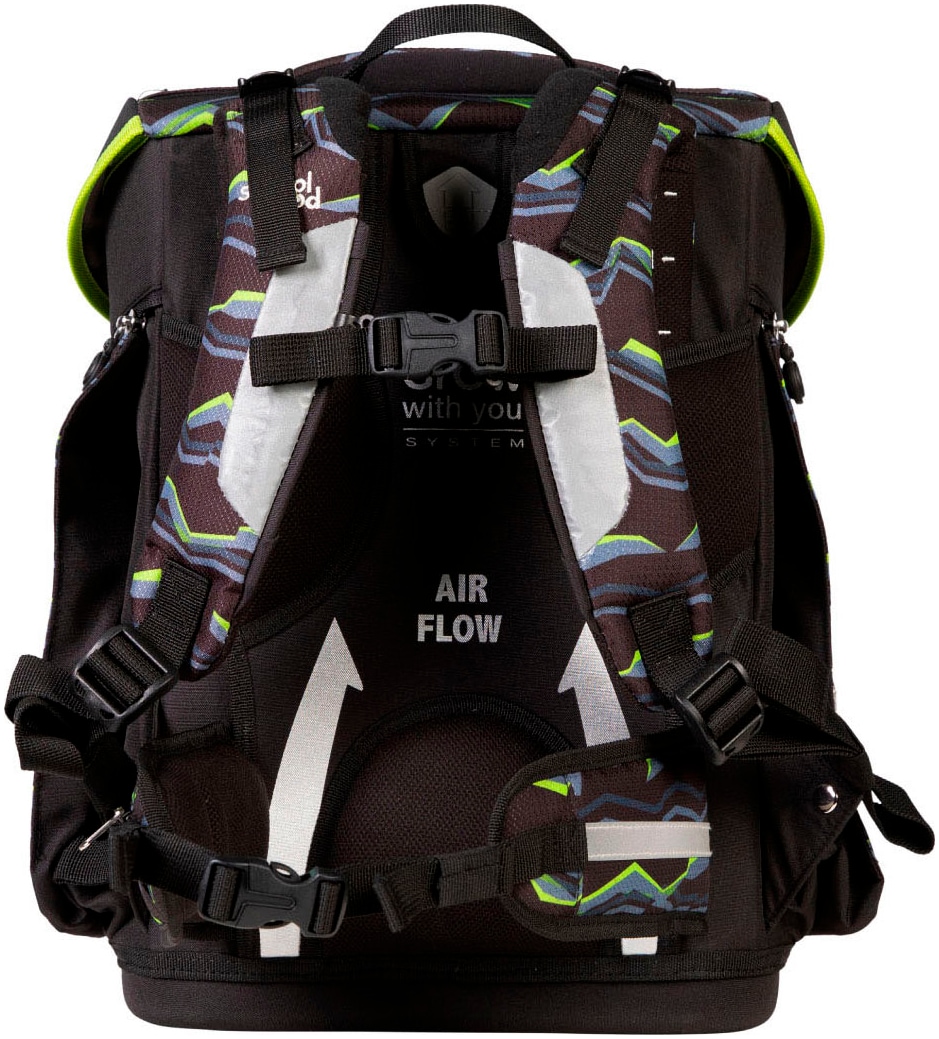 SCHOOL-MOOD® Schulranzen »Champion Maxx Pro«, retroreflektierende Flächen