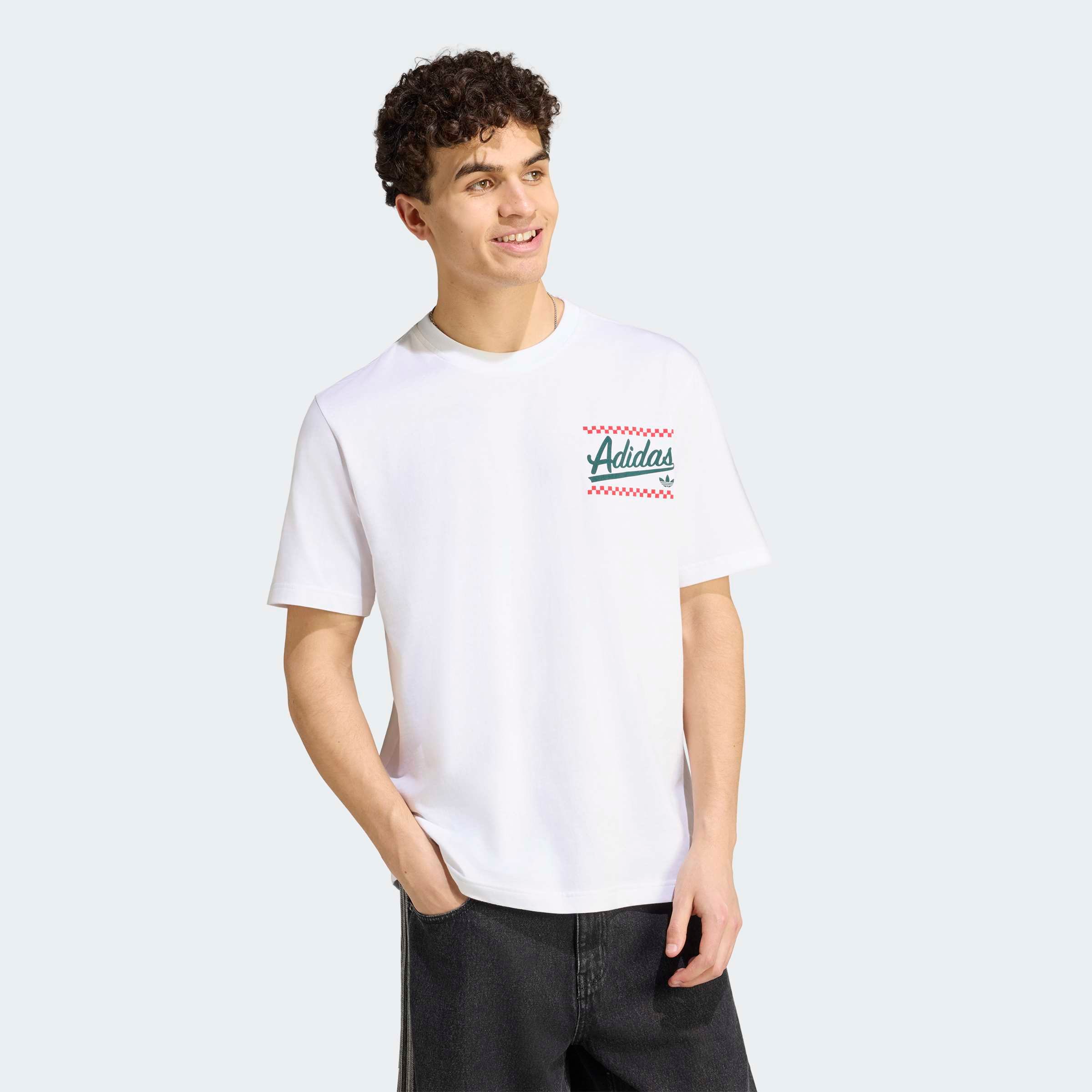 adidas Originals T-Shirt »LOOSE GRAPHIC T« mit Print, ohne Verschluss, aus Baumwolle