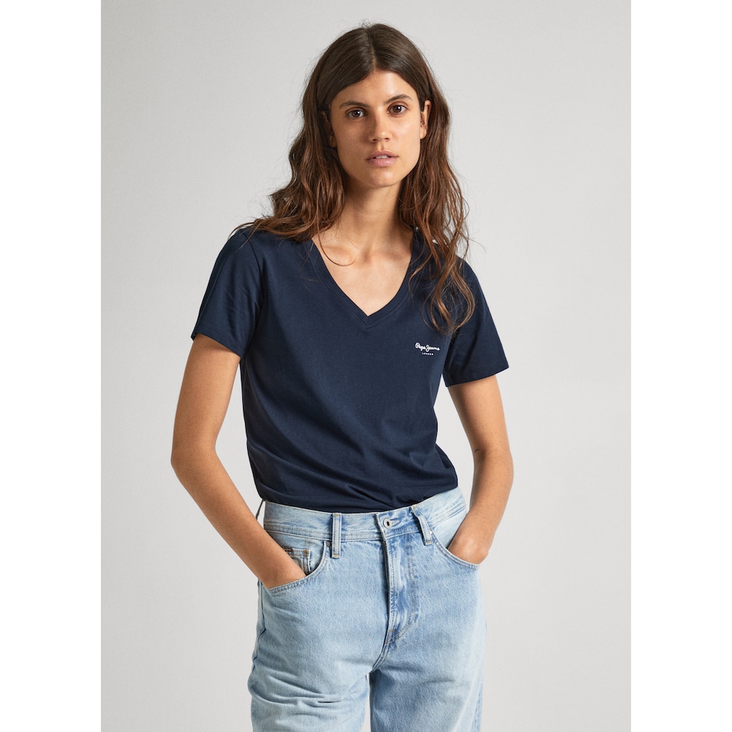 Pepe Jeans V-Shirt »LORETTE V-NECK«