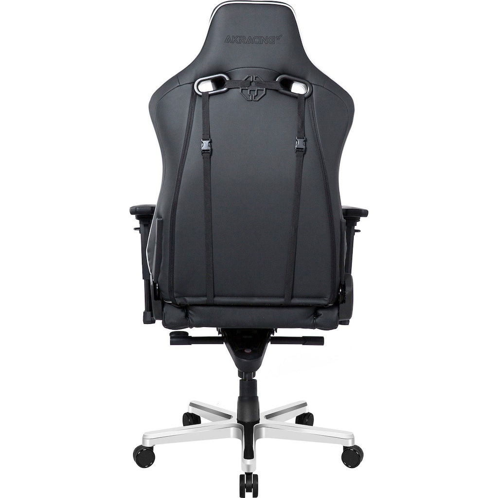 AKRacing Gaming-Stuhl »Master PRO Deluxe Echtleder/Schwarz«, Kunstleder