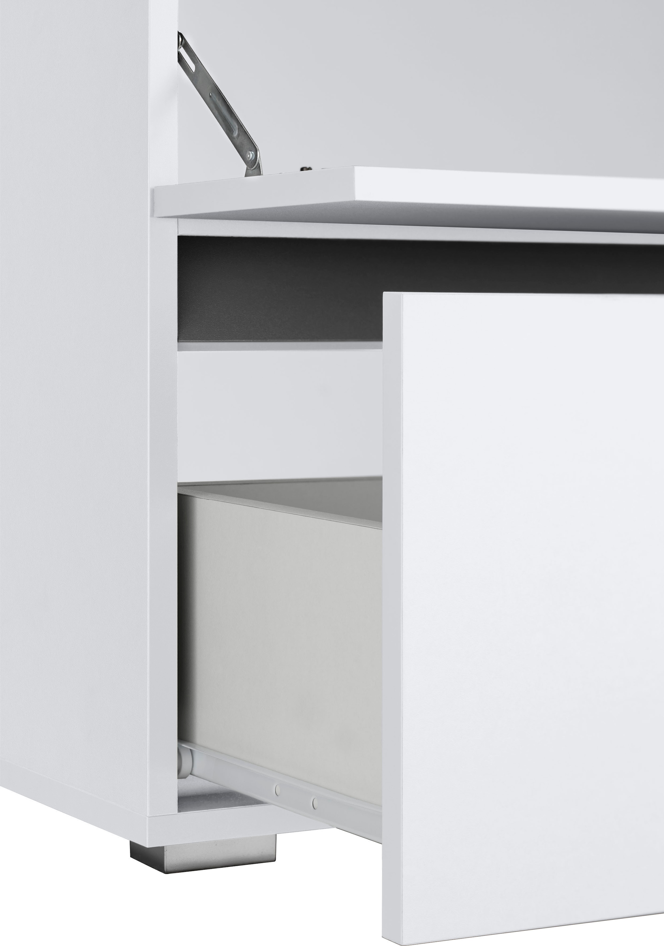 Home affaire Waschbeckenunterschrank »Wisla«, Breite 60 cm, oben Klappe &  unten großer Auszug bestellen | BAUR