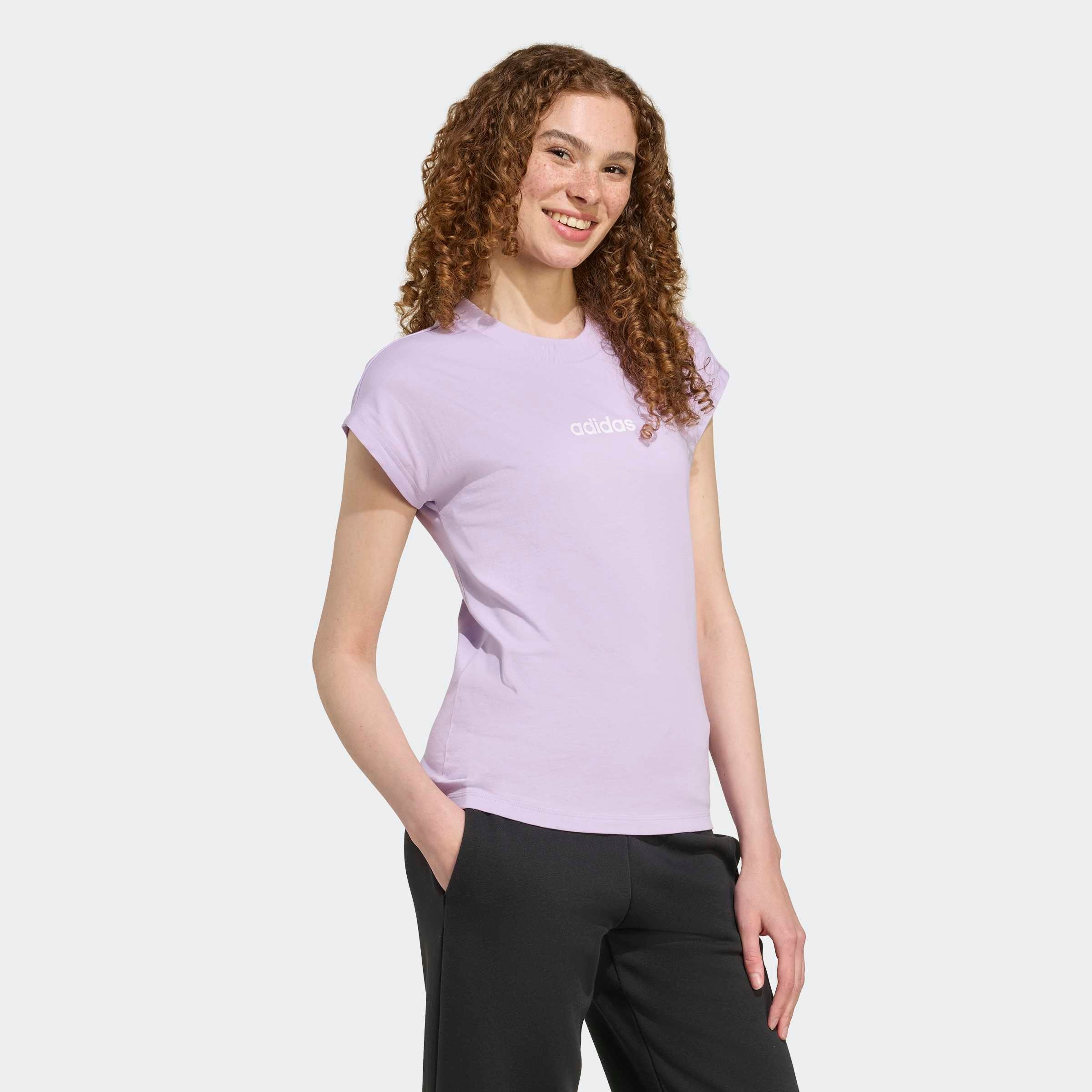 adidas Sportswear T-Shirt "W LIN SJ T", Basic T-Shirt aus weichem Material günstig online kaufen