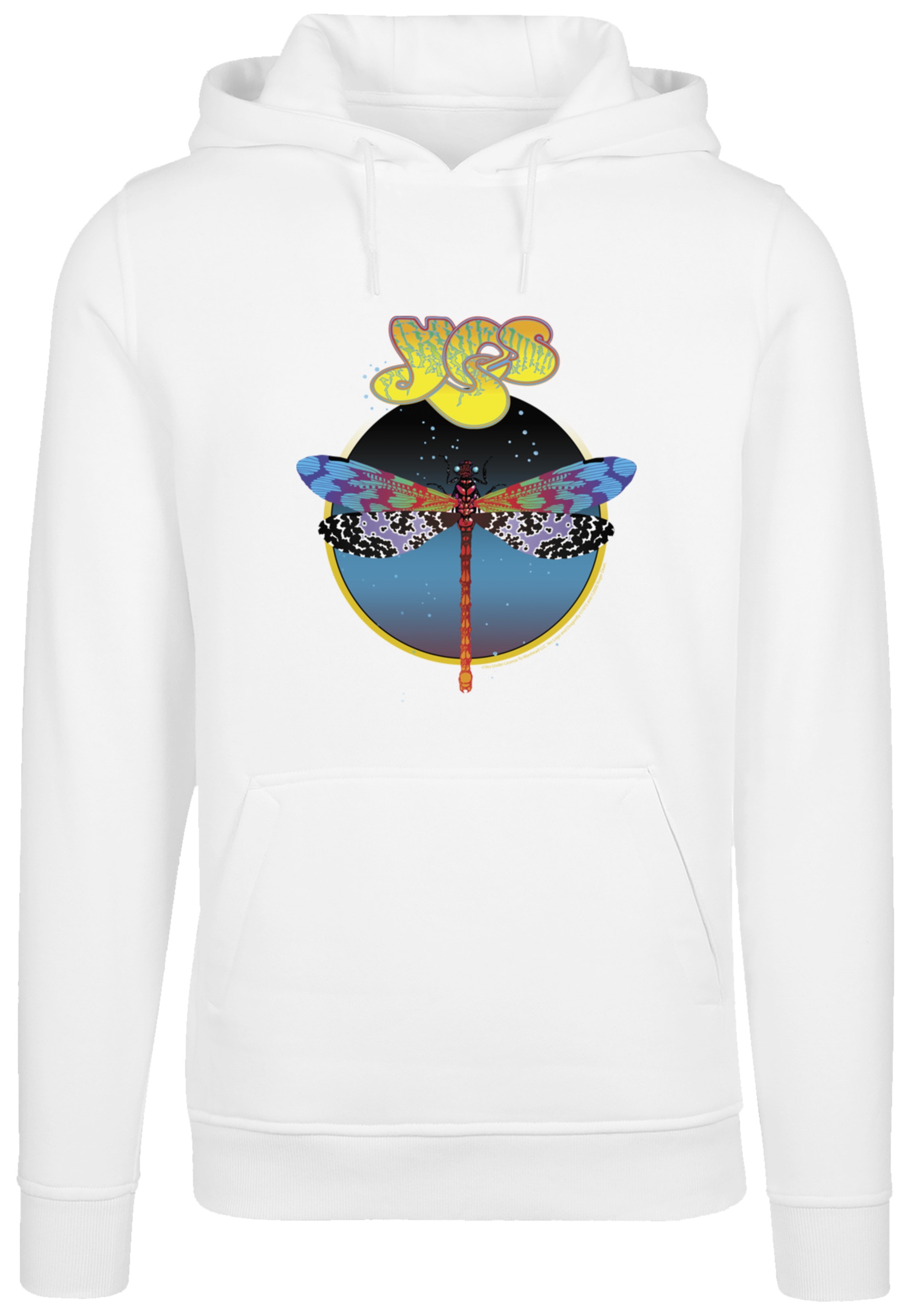 F4NT4STIC Kapuzenpullover »YES Dragonfly Tour V1«, Premium Qualität
