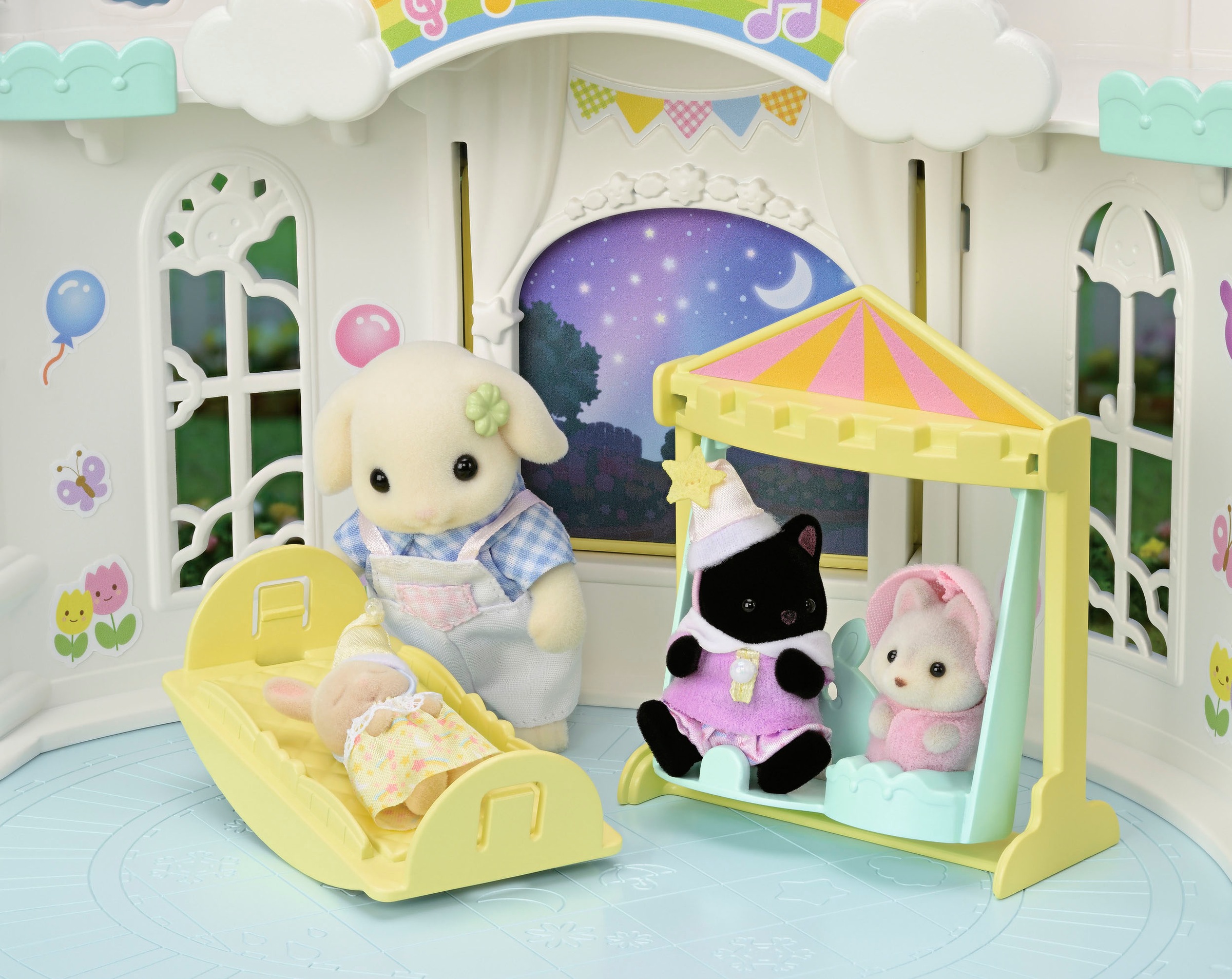 Sylvanian Families Spielwelt »Erlebniskindergarten - Sonnenschloss (5743)«