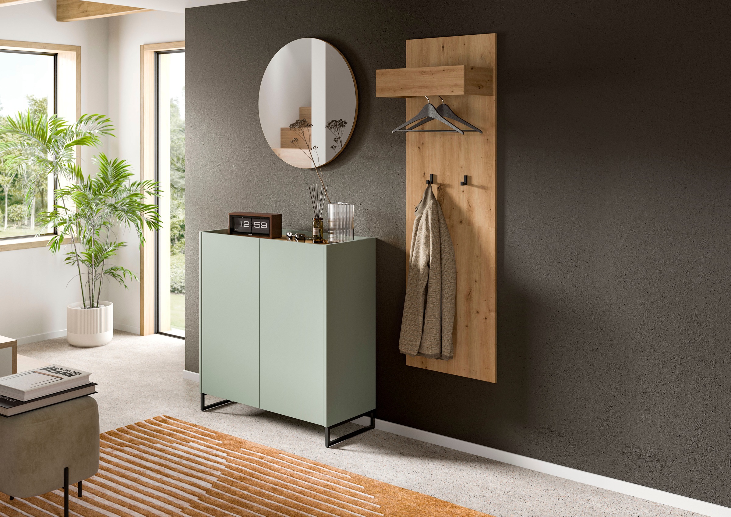 Home affaire Garderoben-Set "EVRID, 3-teilig, Breite 175 cm, individuell st günstig online kaufen