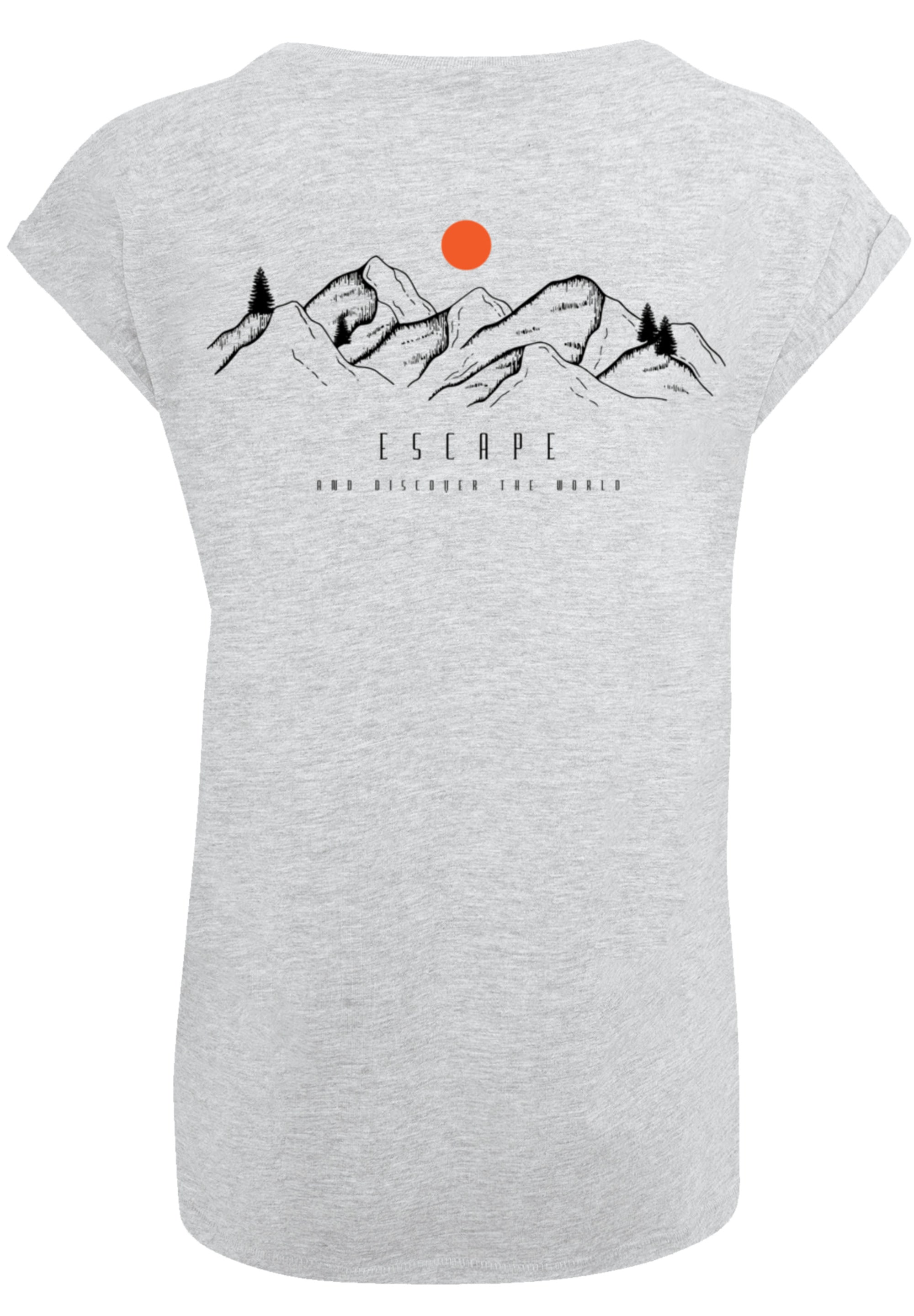 F4NT4STIC T-Shirt »Discover the world«, Print