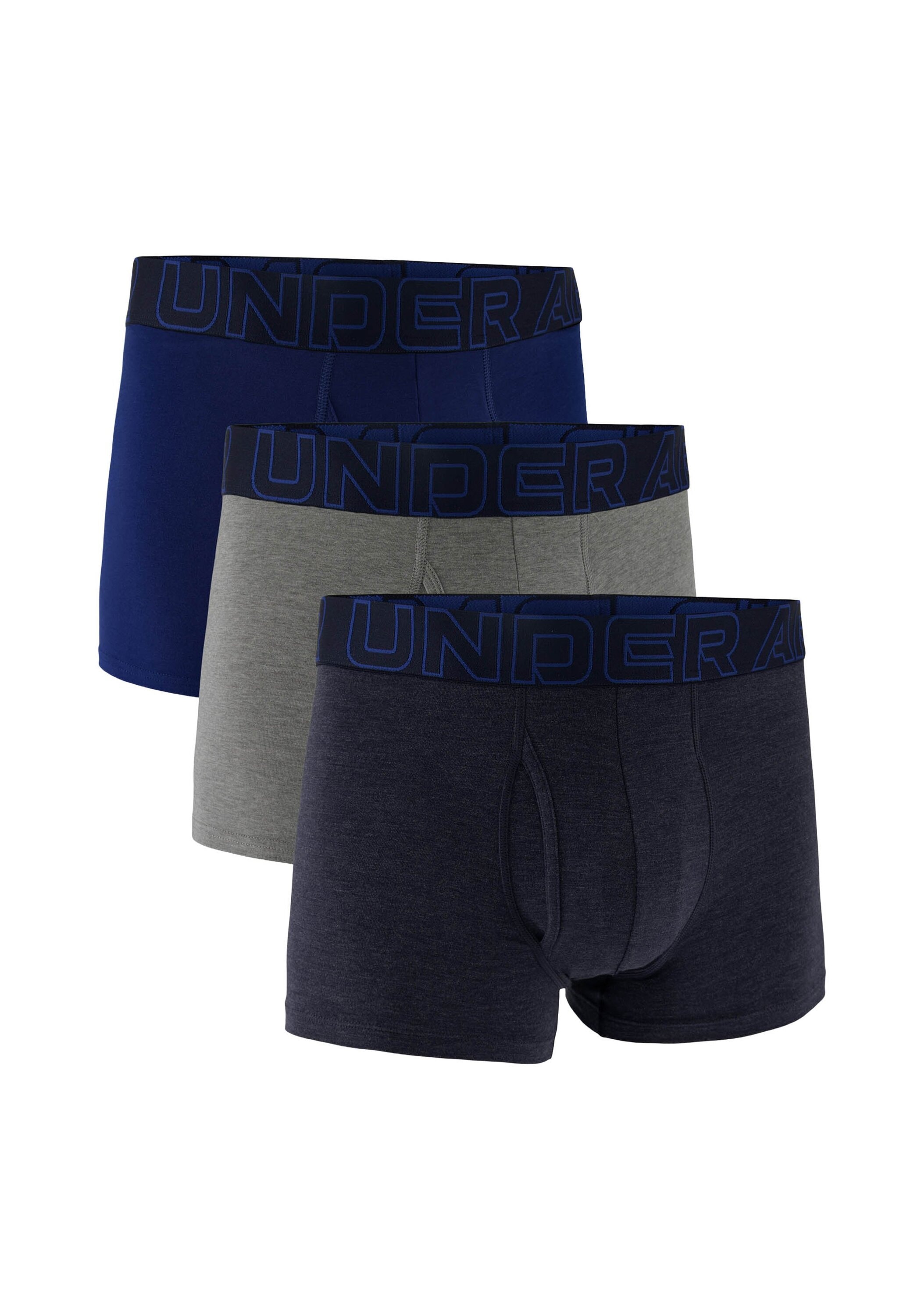 Under Armour Boxershorts "Boxershort UA PERFORMANCE COTTON - SOLID 3 IN 3PK günstig online kaufen