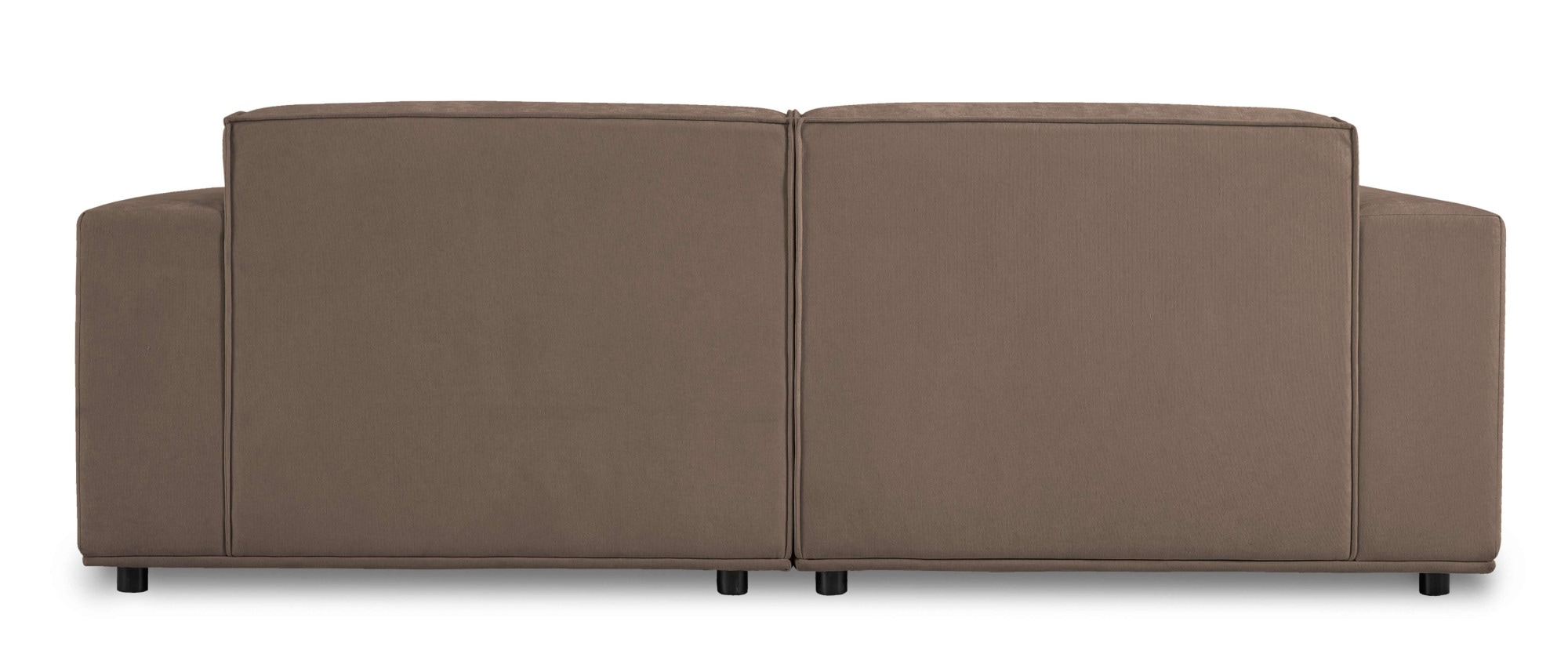 Home affaire 3-Sitzer »Avelin, 228 cm, Chenille, Struktur-Boucle«, mit Wellenunterfederung, Kedernaht, bodentief, Skandi-Design