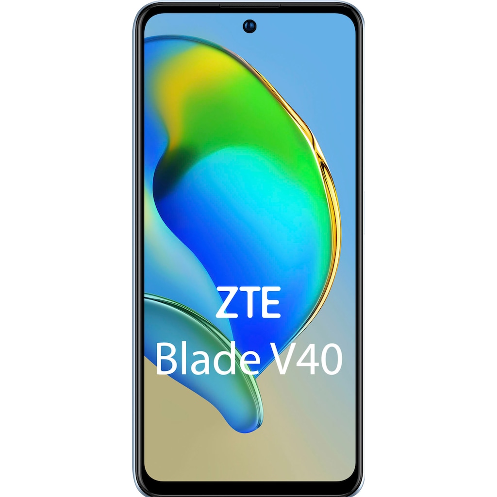 ZTE Smartphone »Blade V40«, blau, 16,94 cm/6,67 Zoll, 128 GB Speicherplatz, 48 MP Kamera