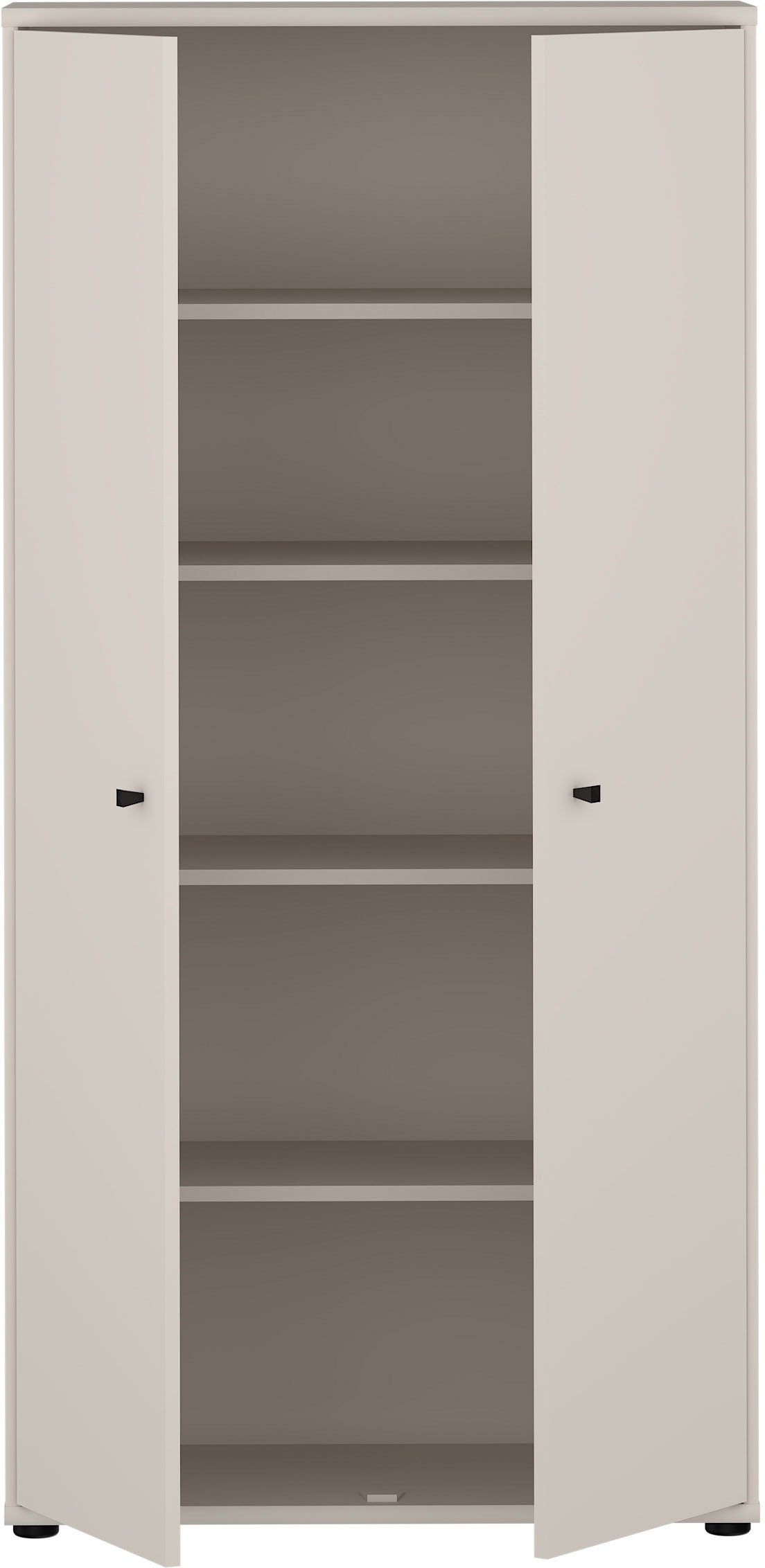 Thumbnail - FORTE Schuhschrank "Tempra, Mehrzweckschrank, 2 Türen, Einlegeböden, Höhe 149,5,5 cm" B/H/T 73,7/149,5/34,8 cm