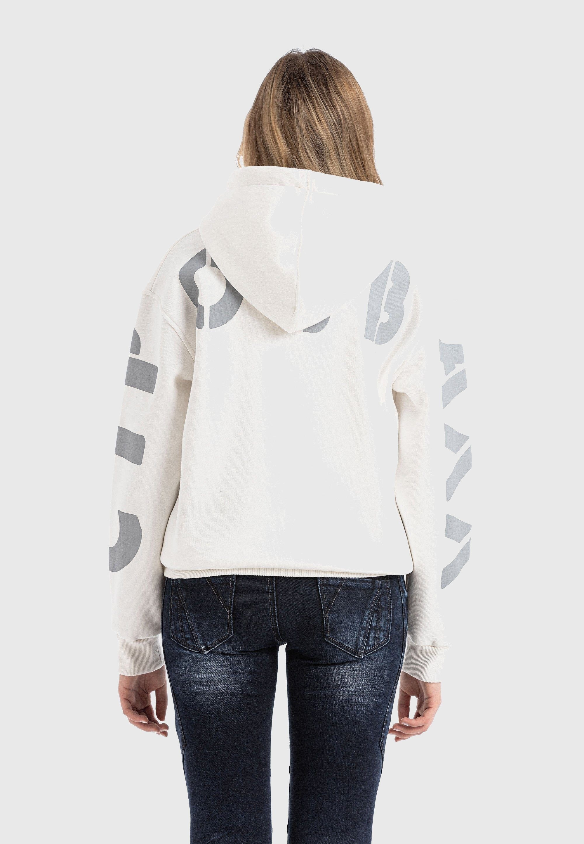 Cipo & Baxx Sweatshirt "HOODIE SWEATSHIRT", (1 tlg.), modisches Design mit günstig online kaufen
