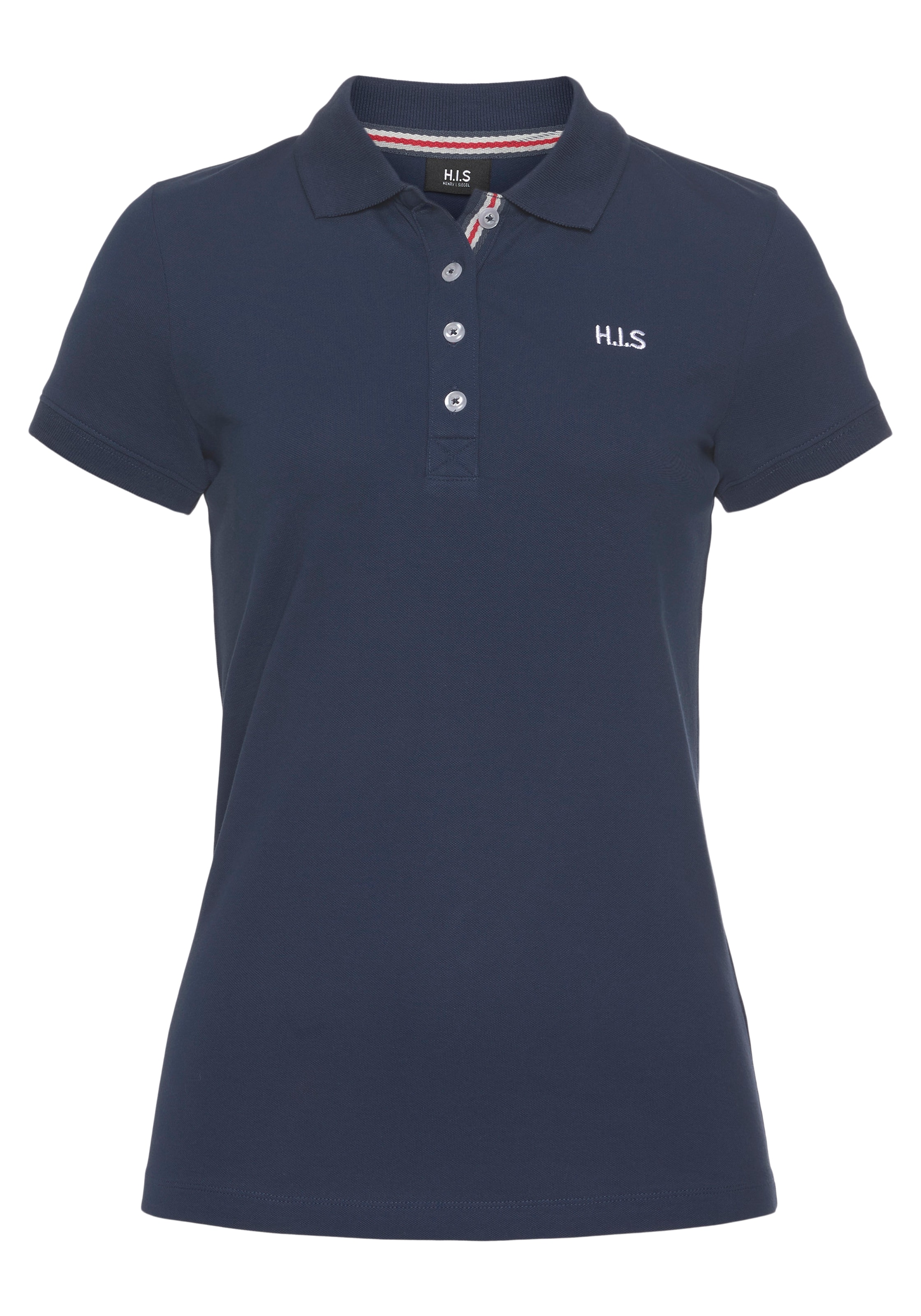 H.I.S Poloshirt, (2er-Pack), aus weicher Pique-Qualität