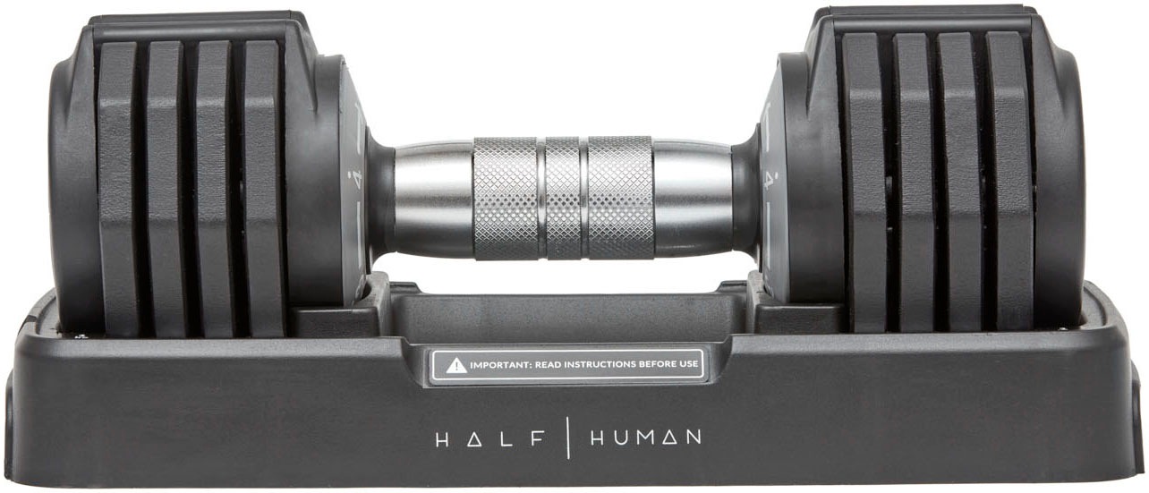 Half Human Hantel-Set "Verstellbares Hantel-Set 2x5 kg" 10 kg Set, 2 Stk. tlg. Gewicht pro Hantel beträgt 5 kg