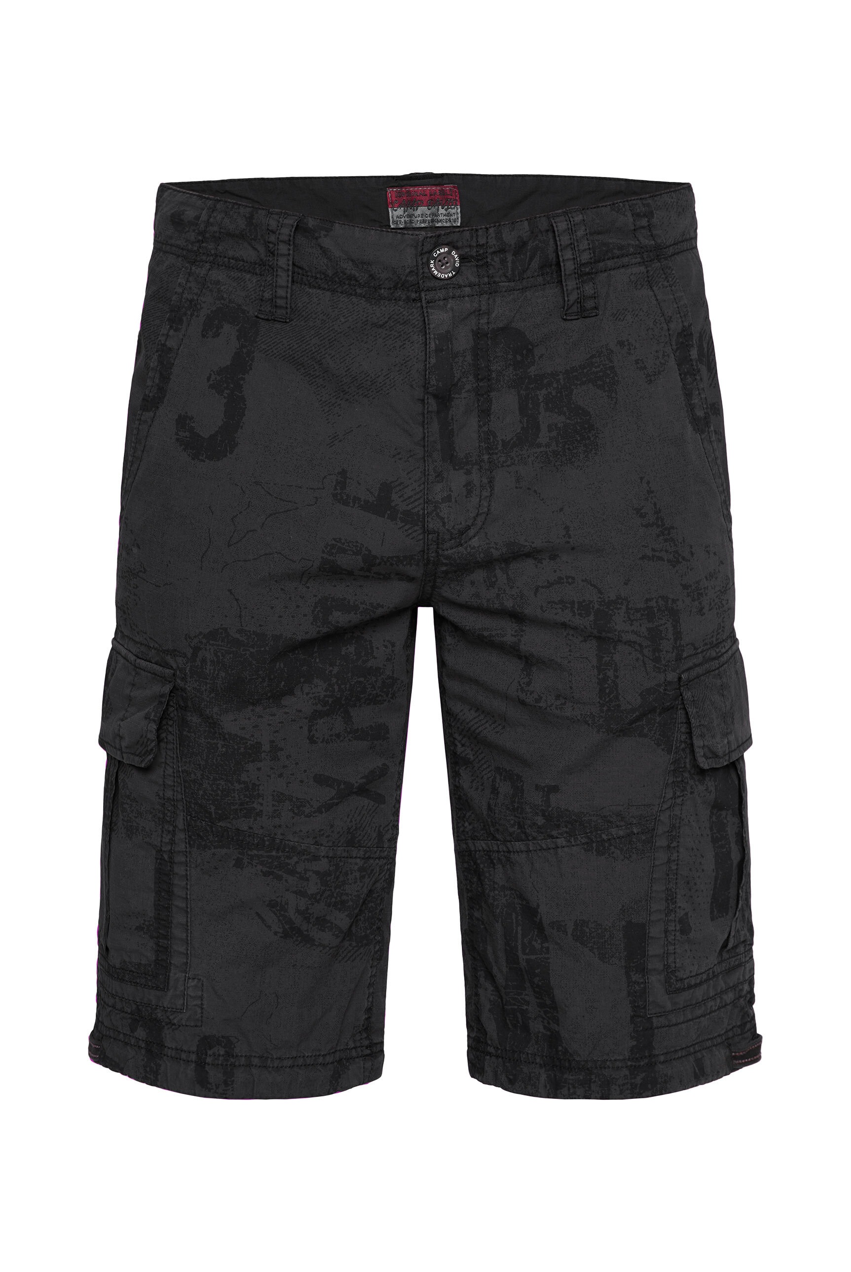 CAMP DAVID Cargoshorts, mit Bindeband am Saum