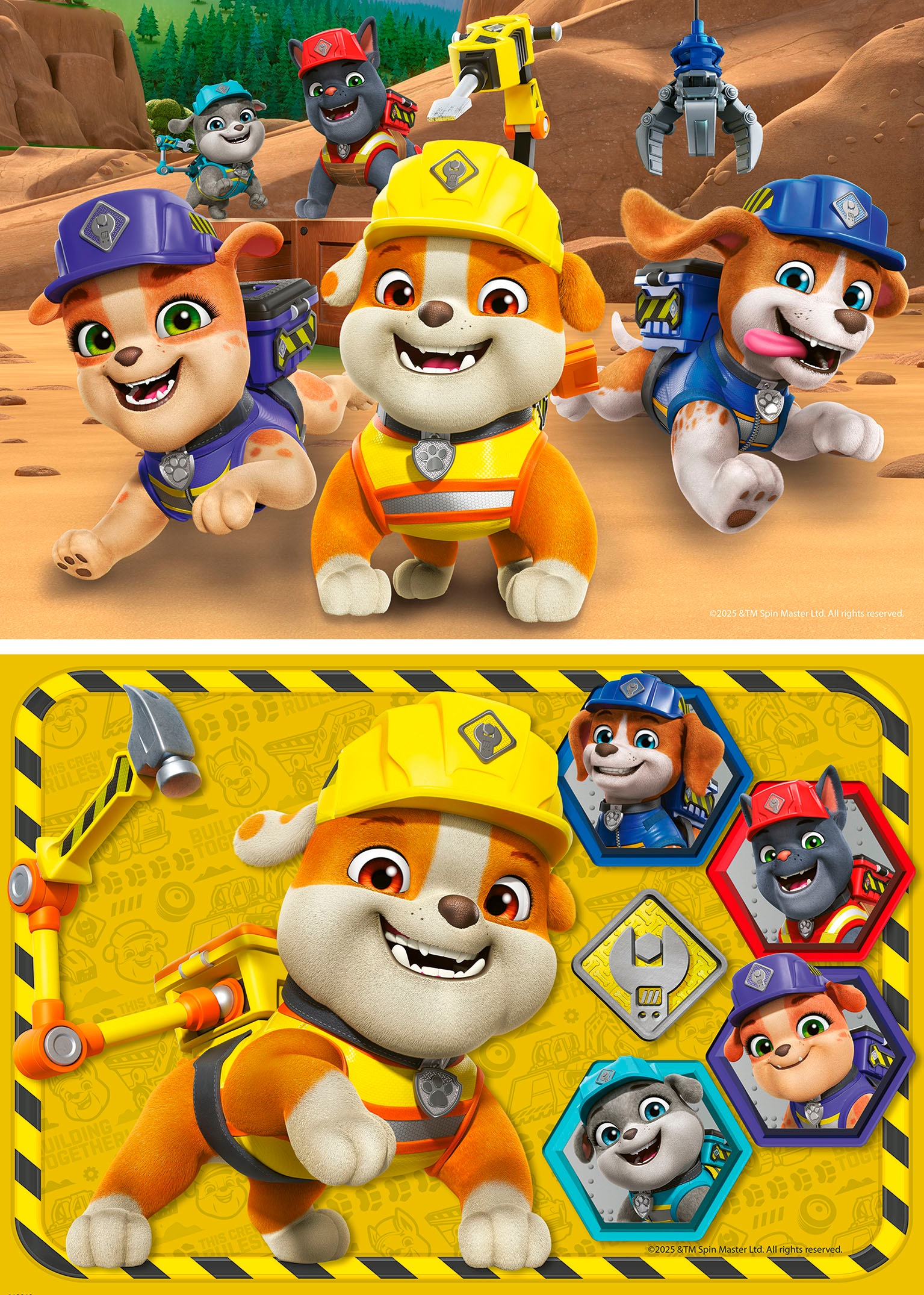 Ravensburger Puzzle »Paw Patrol, Bulldoge Rubble und sein Team«, Made in Europe