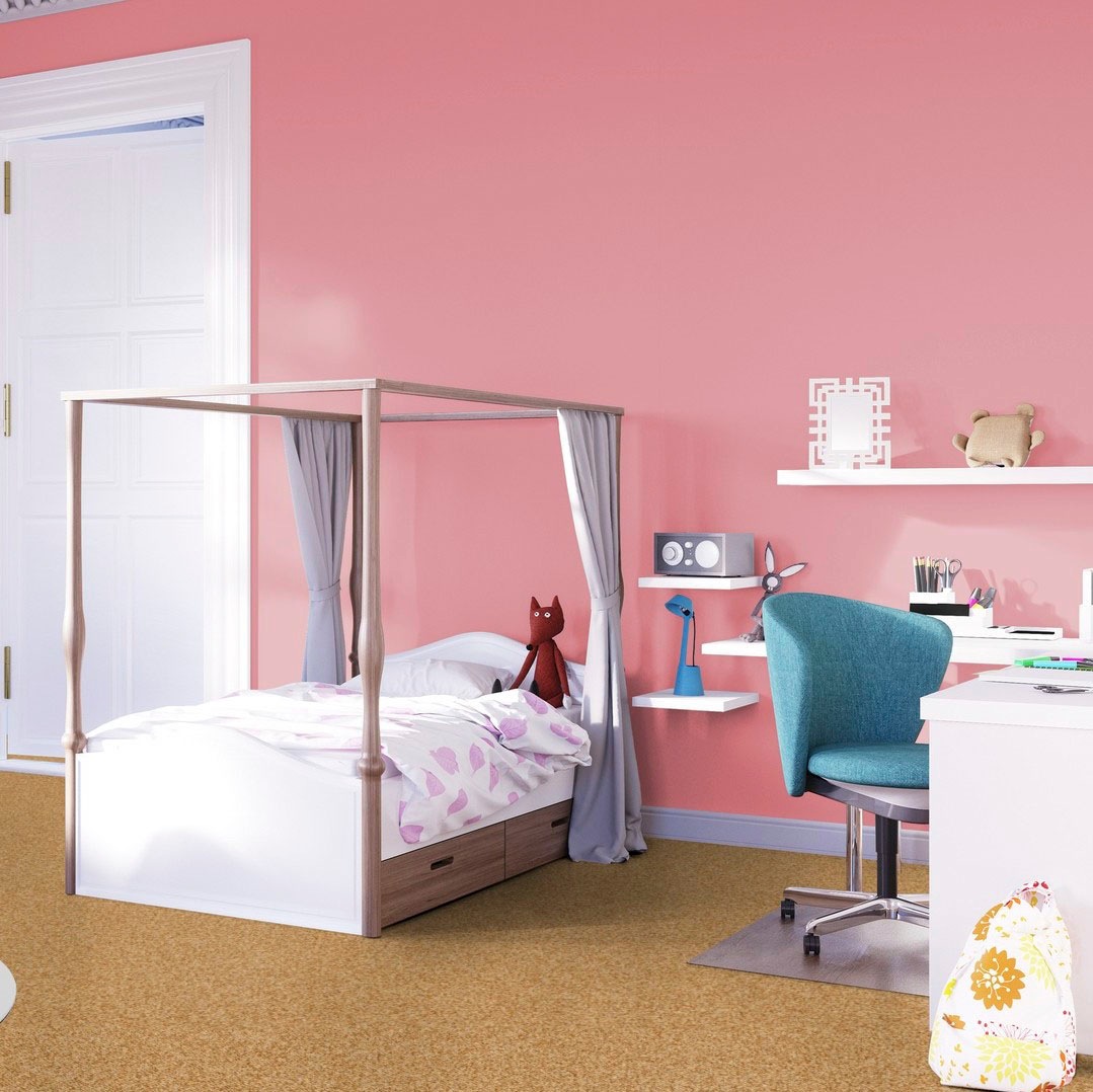 Vorwerk Teppichboden »Passion 1005 (Luco), Schlinge - meliert, Made in Germany«, rechteckig, 6 mm Höhe, Wohnzimmer, Schlafzimmer, Kinderzimmer, Breite 400/500 cm
