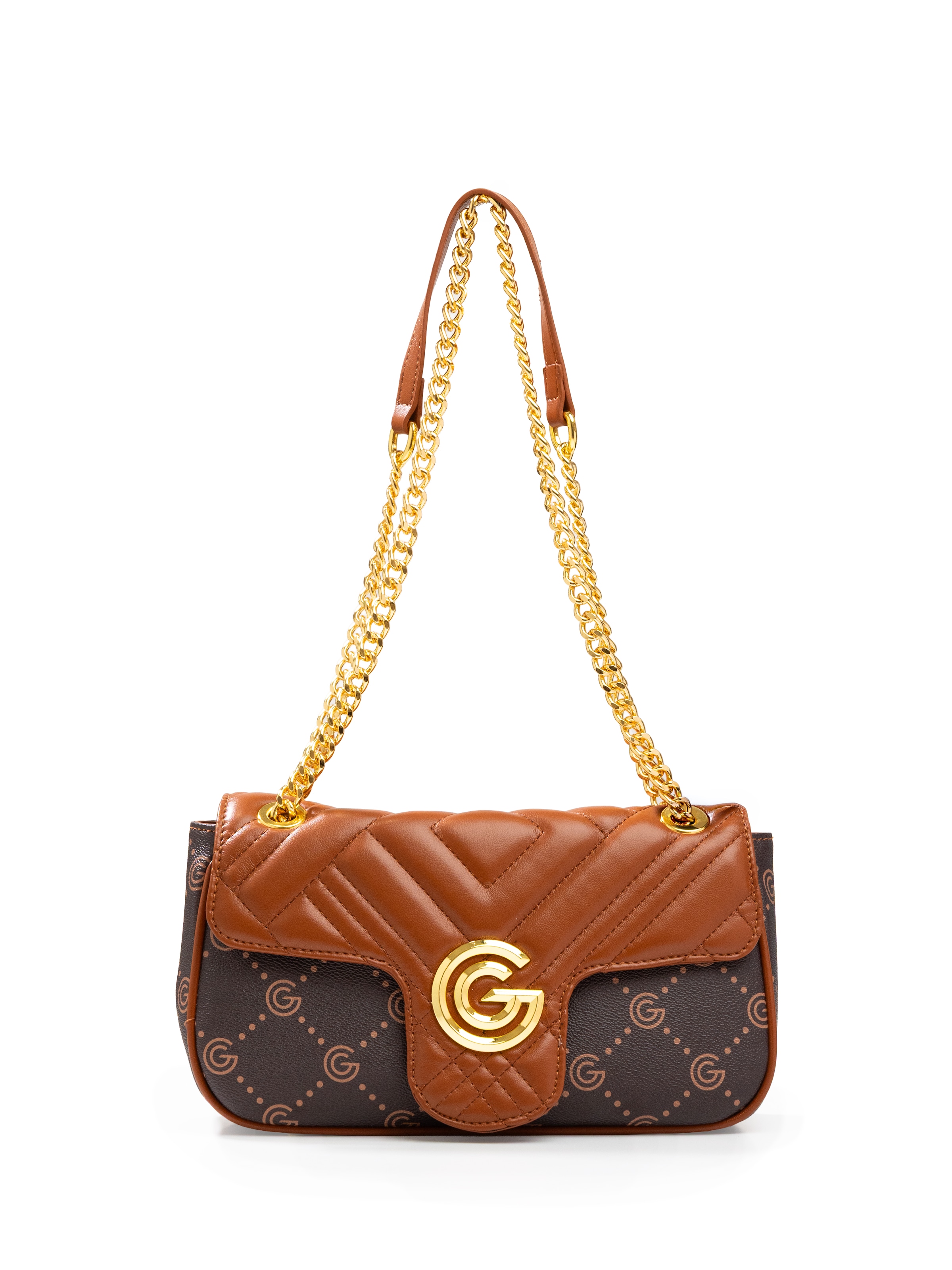 GABRIELLA G By Gabriella Gucci Umhängetasche »CINDY« Damen Umhängetasche, Handtasche, Tragetasche mit Logoverzierung