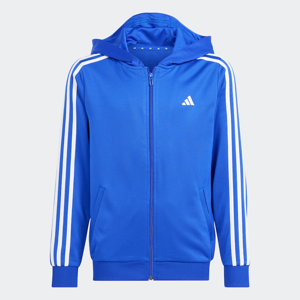 adidas Sportswear Trainingsjacke »TRAIN ESSENTIALS AEROREADY 3STREIFEN REGULARFIT KAPUZENJACKE«