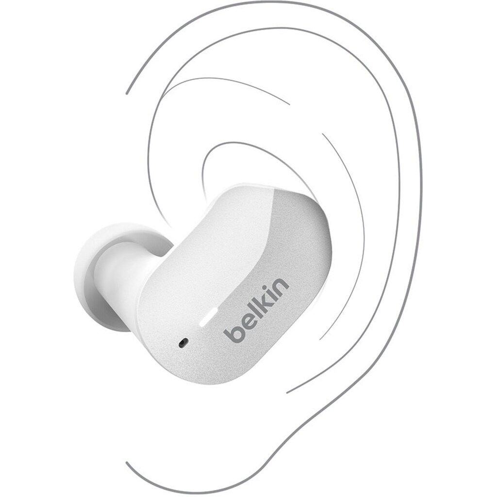 Belkin wireless In-Ear-Kopfhörer »SOUNDFORM True Wireless In-Ear Kopfhörer 2für1«, Bluetooth