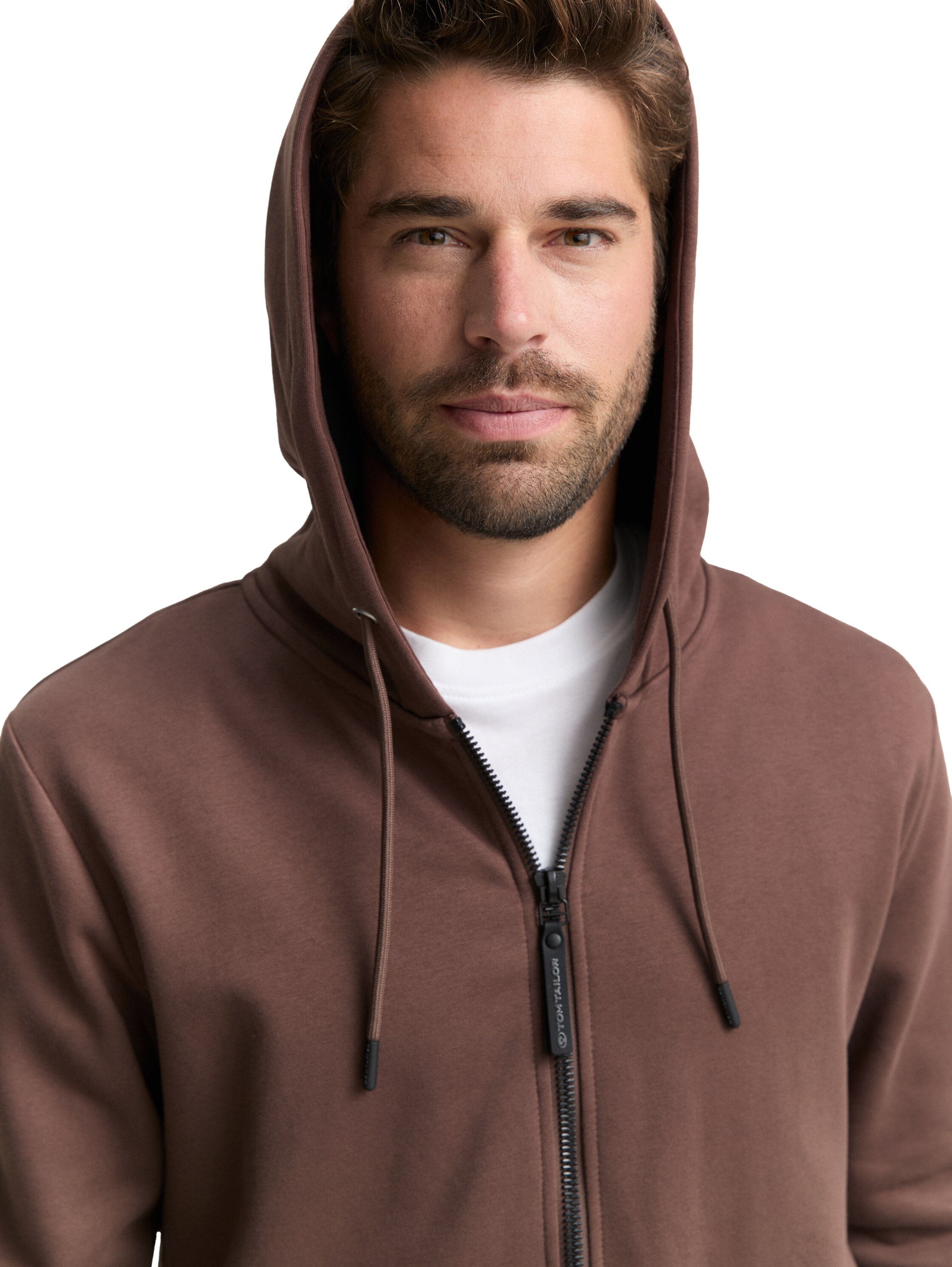 Thumbnail - TOM TAILOR Kapuzensweatjacke mit Kapuze