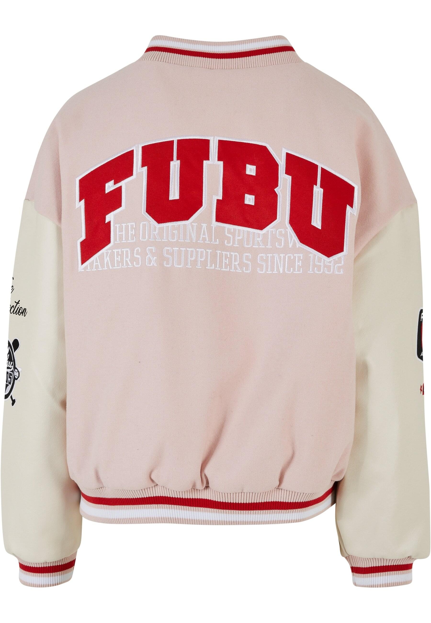 Fubu Anorak »Fubu Damen FW231-017-2 FUBU College Varsity Jacket«, (1 St.), ohne Kapuze
