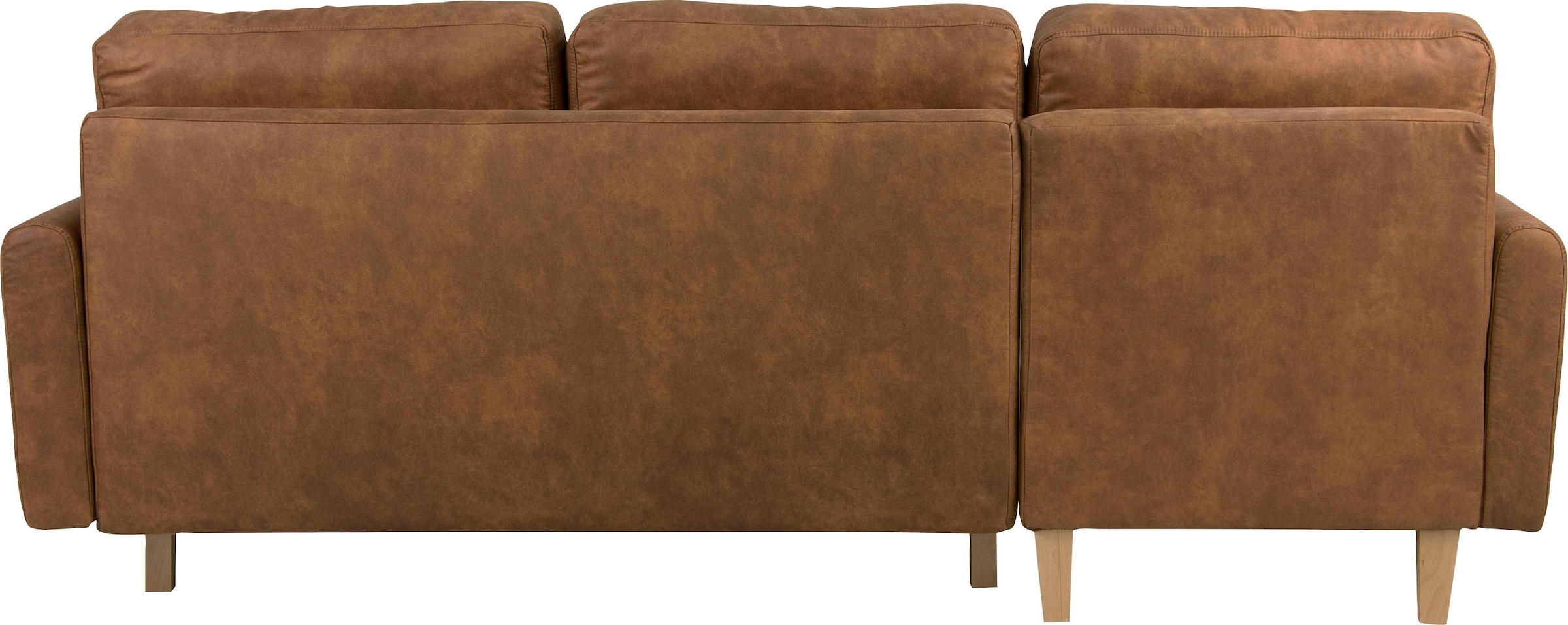 Home affaire Ecksofa »TRIPLO optionale Schlafsofa mit Bettkasten, Maße B/T/H: 234/164/89 cm«, L-Form wahlweise mit Bettfunktion - Liegefläche 132x210 cm