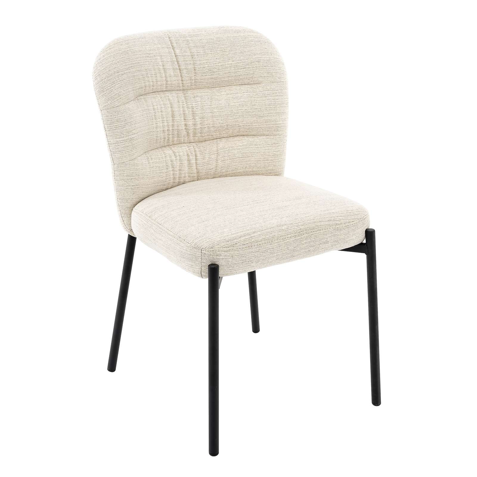 OTTO home Esszimmerstuhl »Aniene« () 2 Stk.Gepolsterte Rückenlehne und Sitzfläche, Sitzhöhe 49 cm