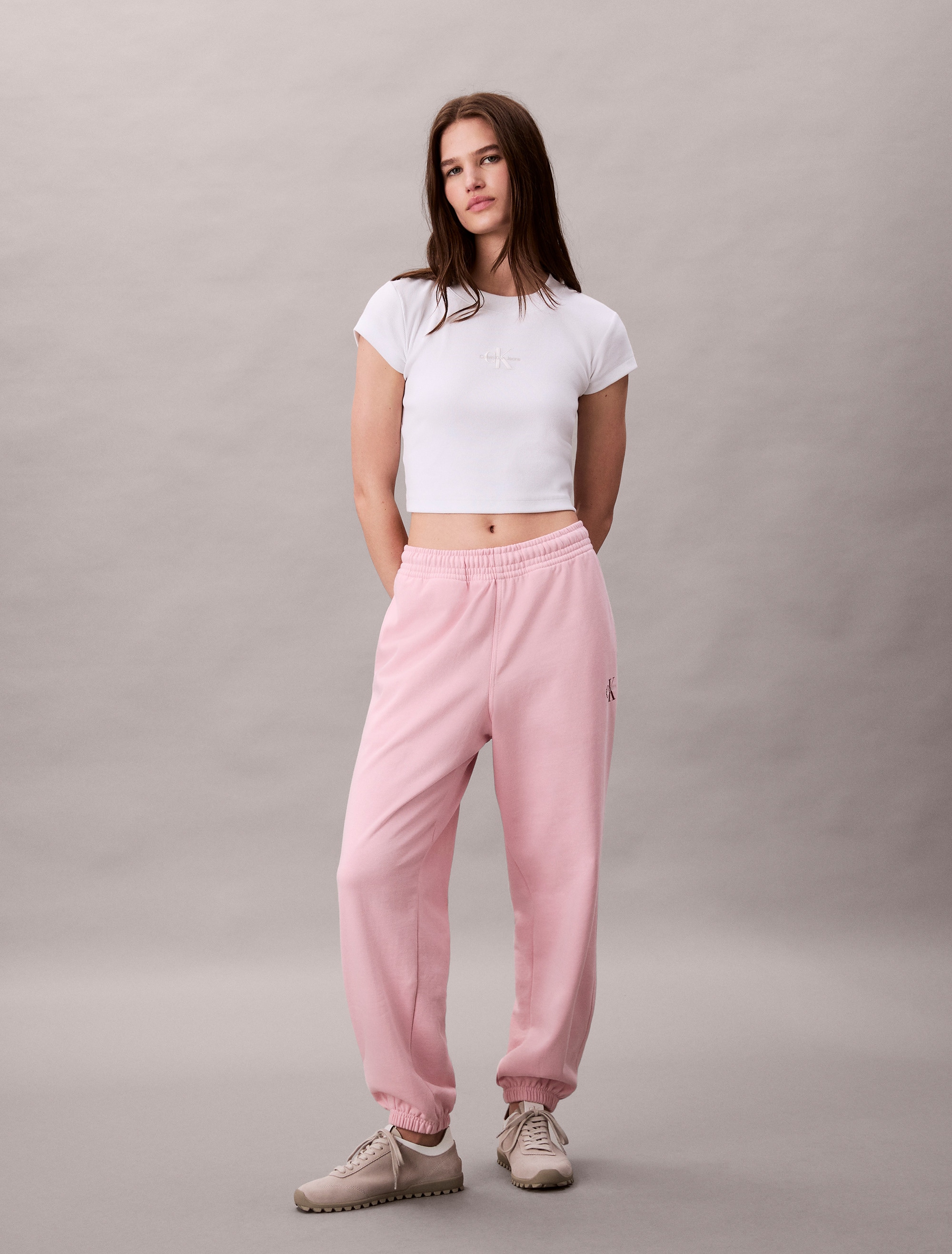 Calvin Klein Jeans Sweathose "MONOLOGO FRENCH TERRY JOGGER" günstig online kaufen