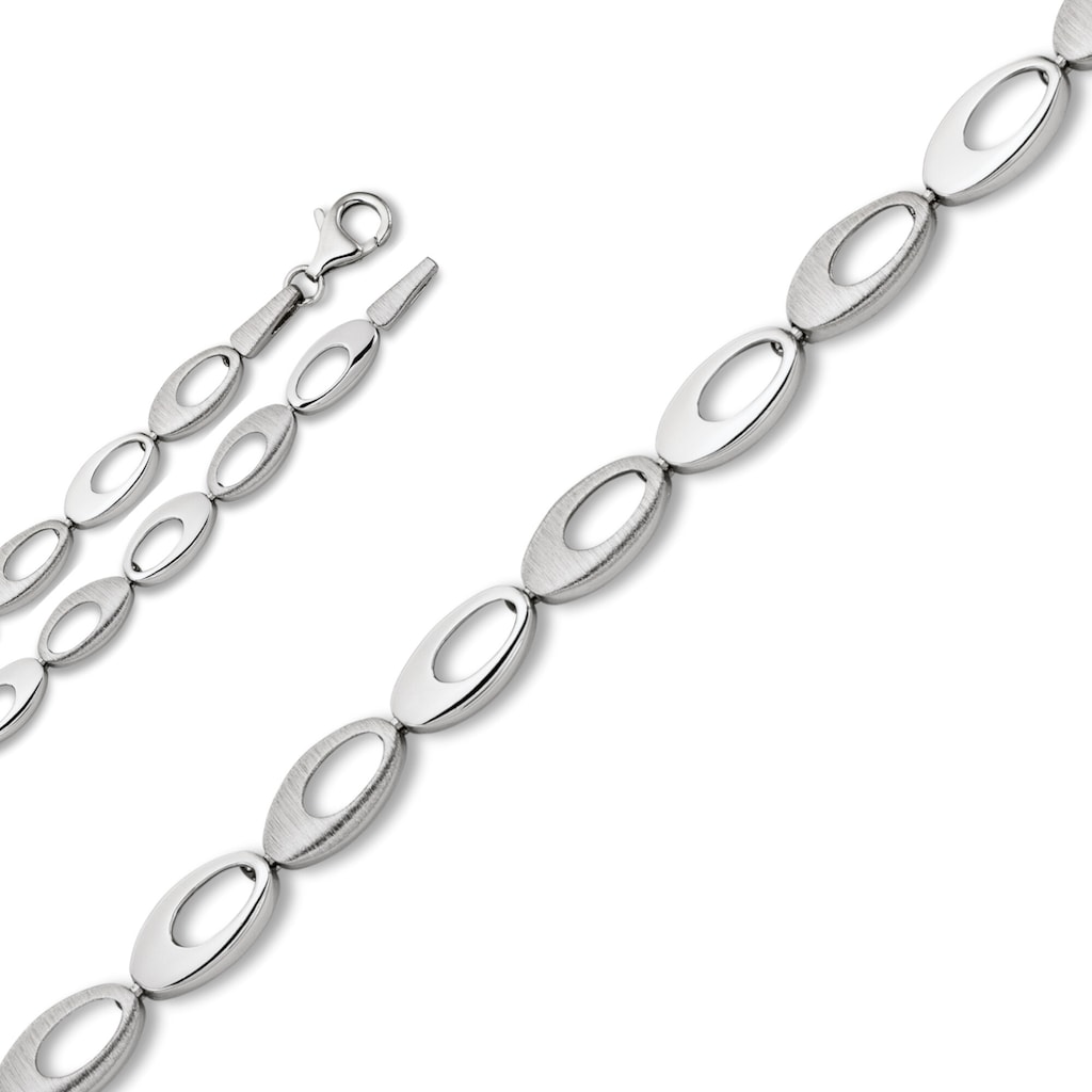 ONE ELEMENT Silberarmband »Armband aus 925 Silber 19 cm Ø« Damen Silber Schmuck