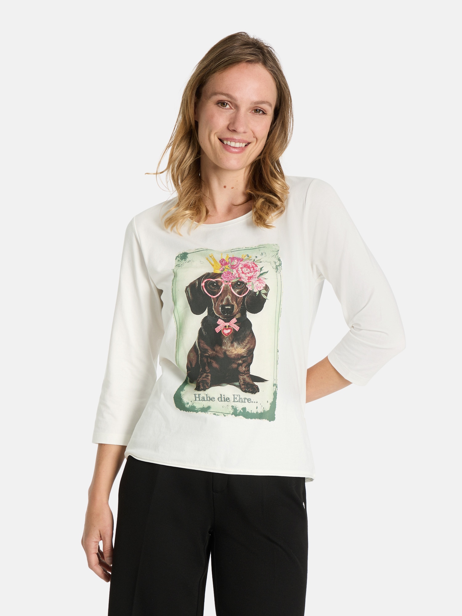 Lieblingsstück 3/4-Arm-Shirt "Leona", mit Frontprint günstig online kaufen