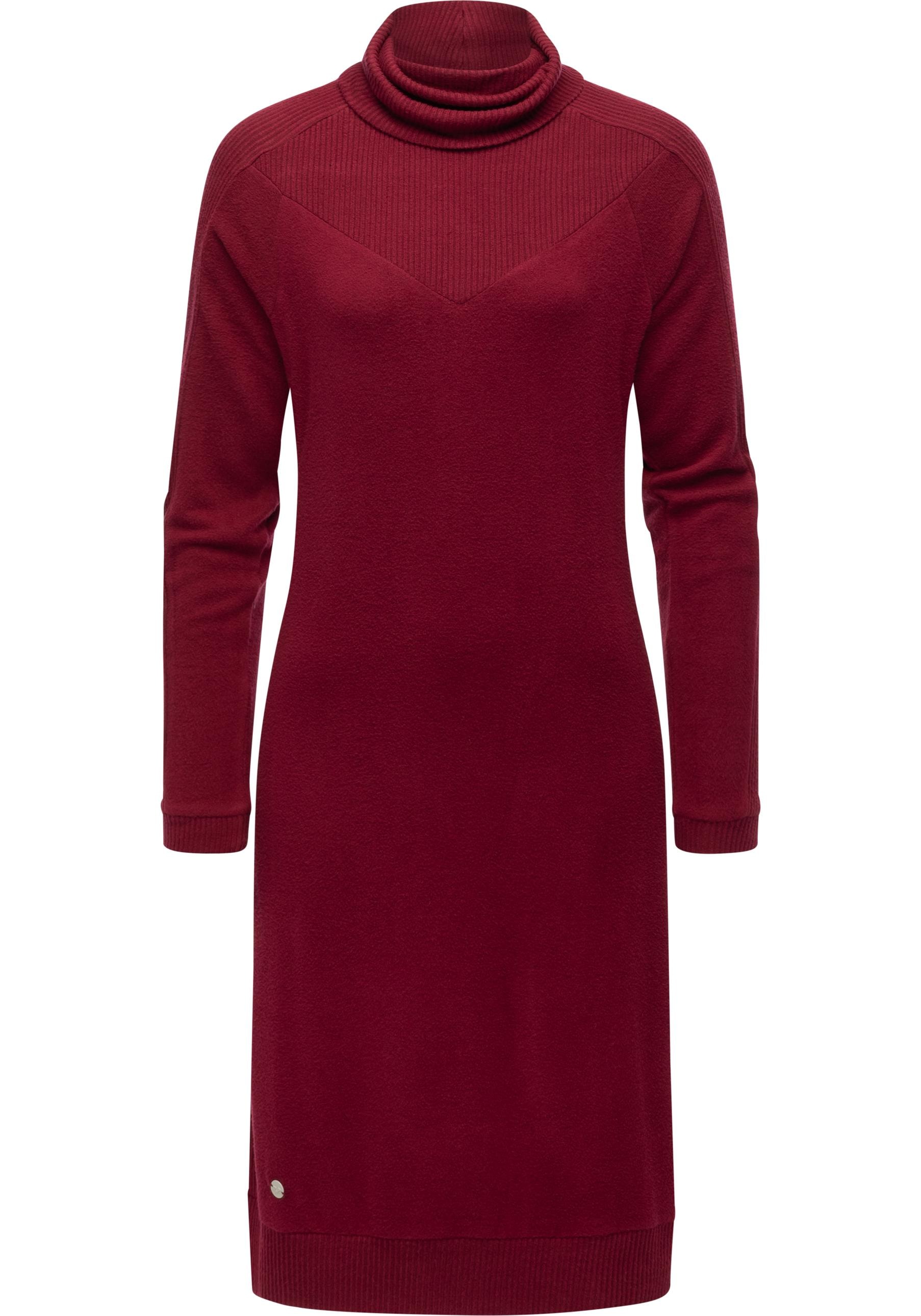 Ragwear Jerseykleid "Peona" Ohne Taschen Modisches Damen Pulloverkleid mit günstig online kaufen