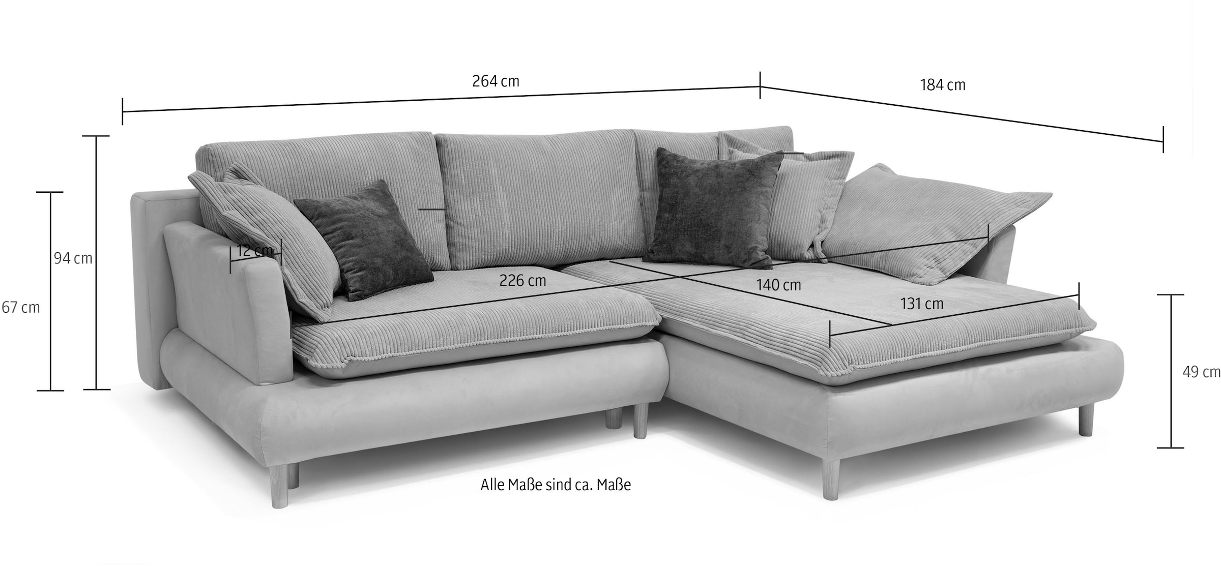 COLLECTION AB Ecksofa | BAUR