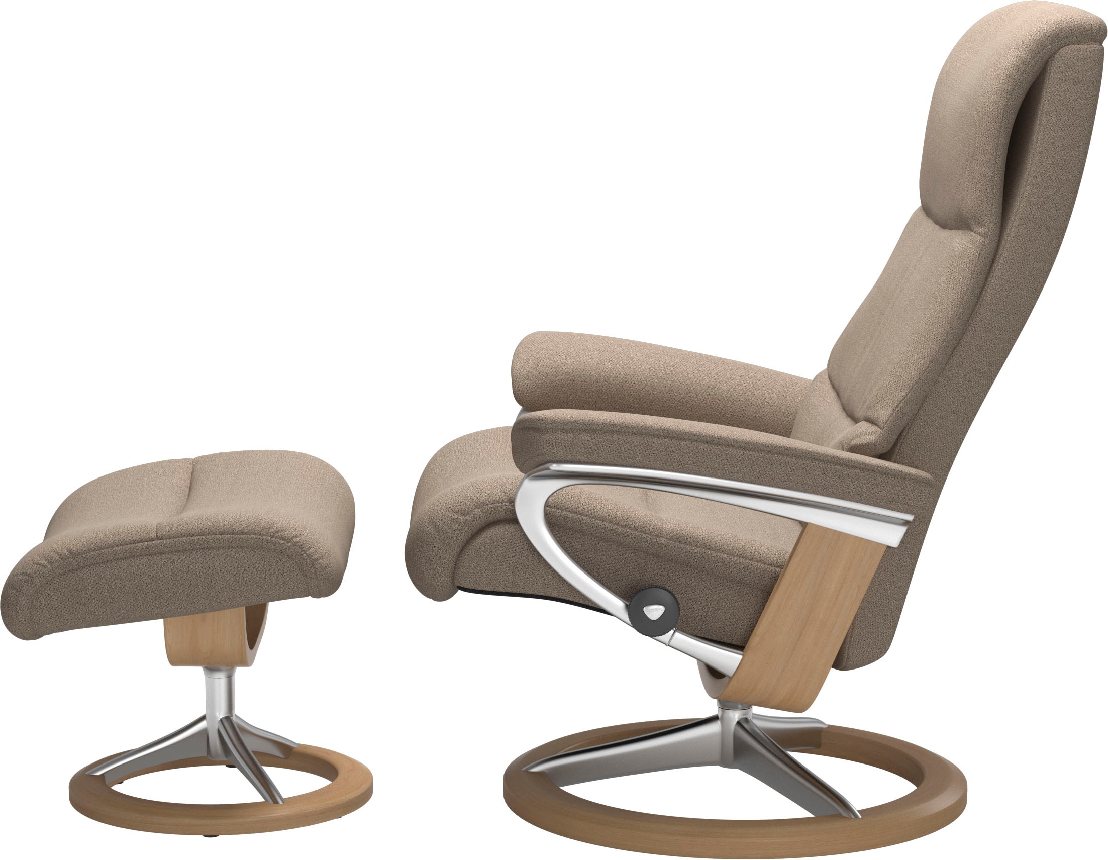 Stressless® Relaxsessel »View«, mit Signature Base, Größe M,Gestell Eiche