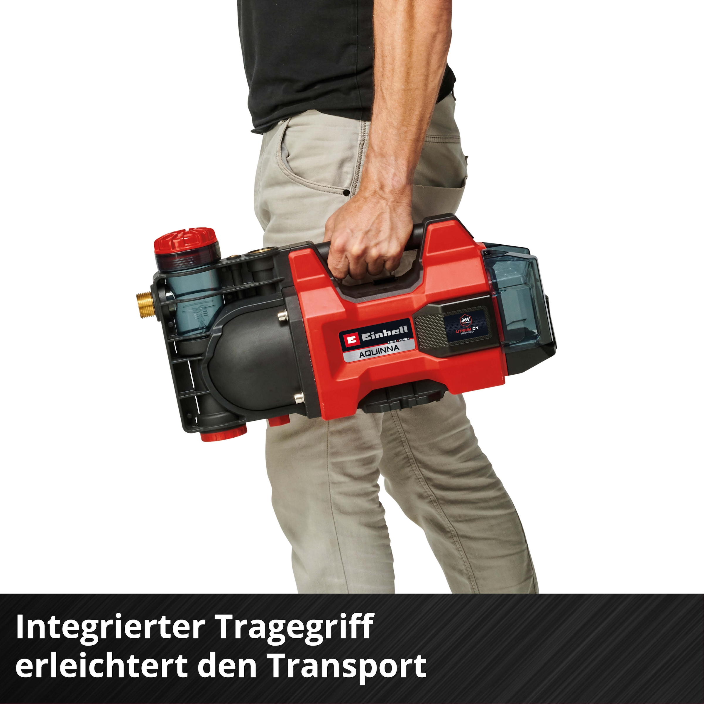 Einhell Akku-Gartenpumpe »AQUINNA 36/34« ohne Akku und Ladegerät