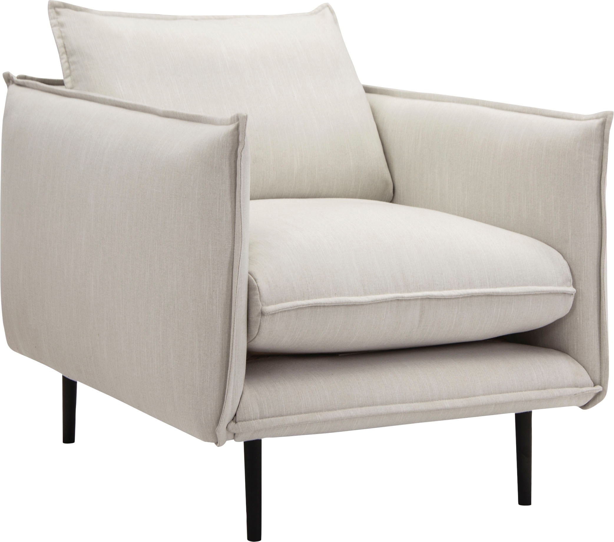 Home affaire Sessel "Somba" mit dickem Keder und eleganter Optik günstig online kaufen