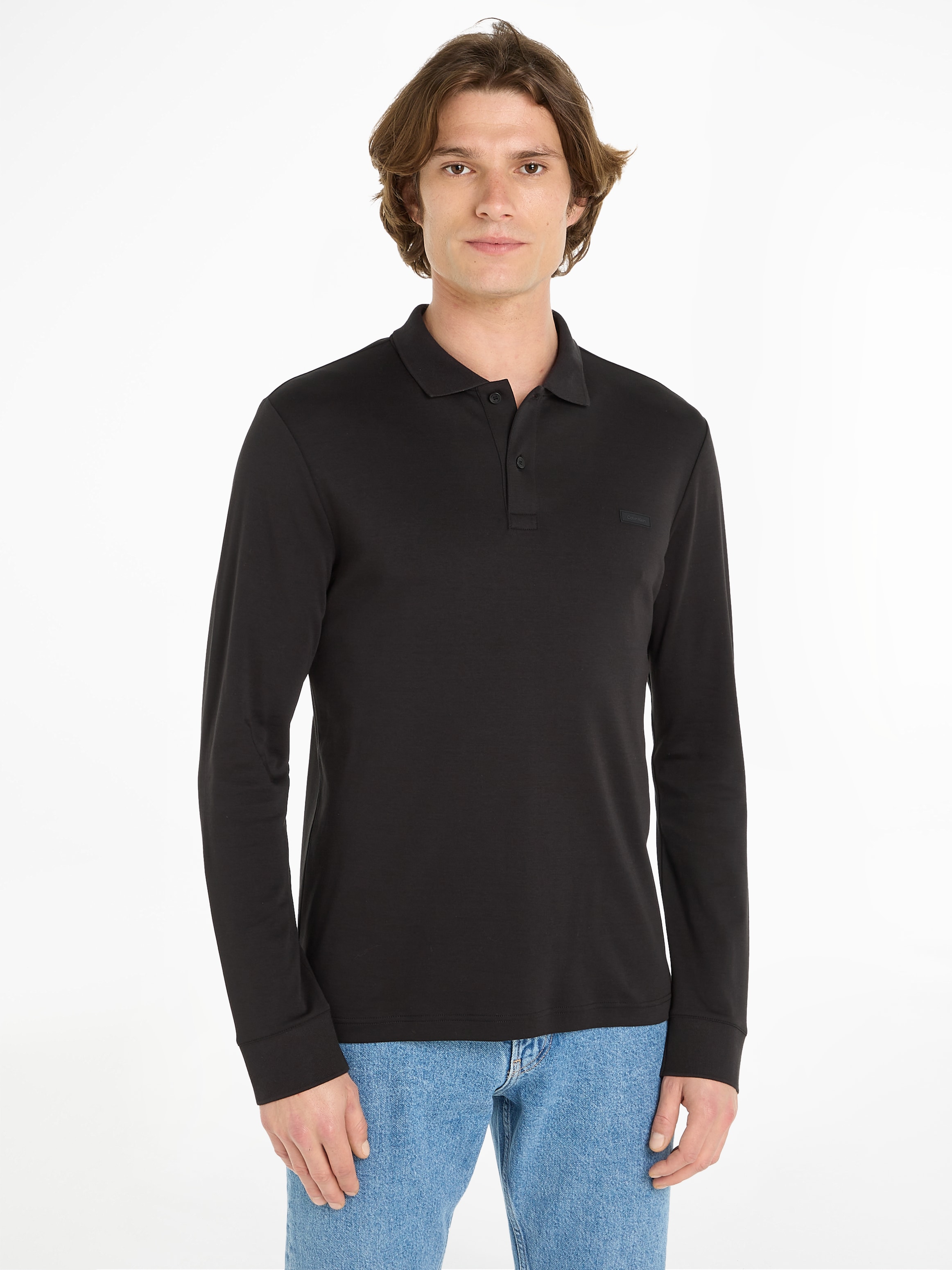 Calvin Klein Polo marškinėliai »SMOOTH COTTON SLIM ...