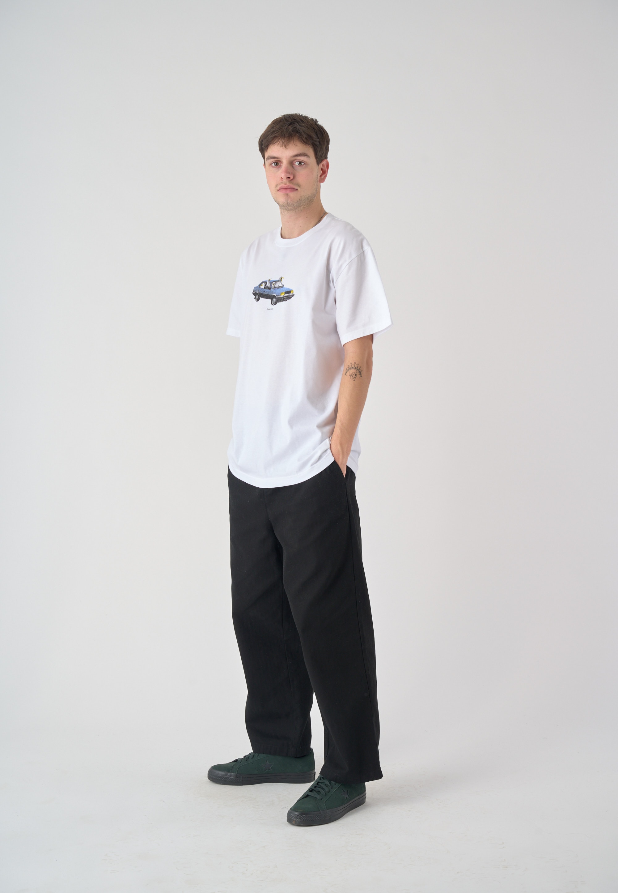 Cleptomanicx T-Shirt »Carsharing«, mit lustigem Frontprint