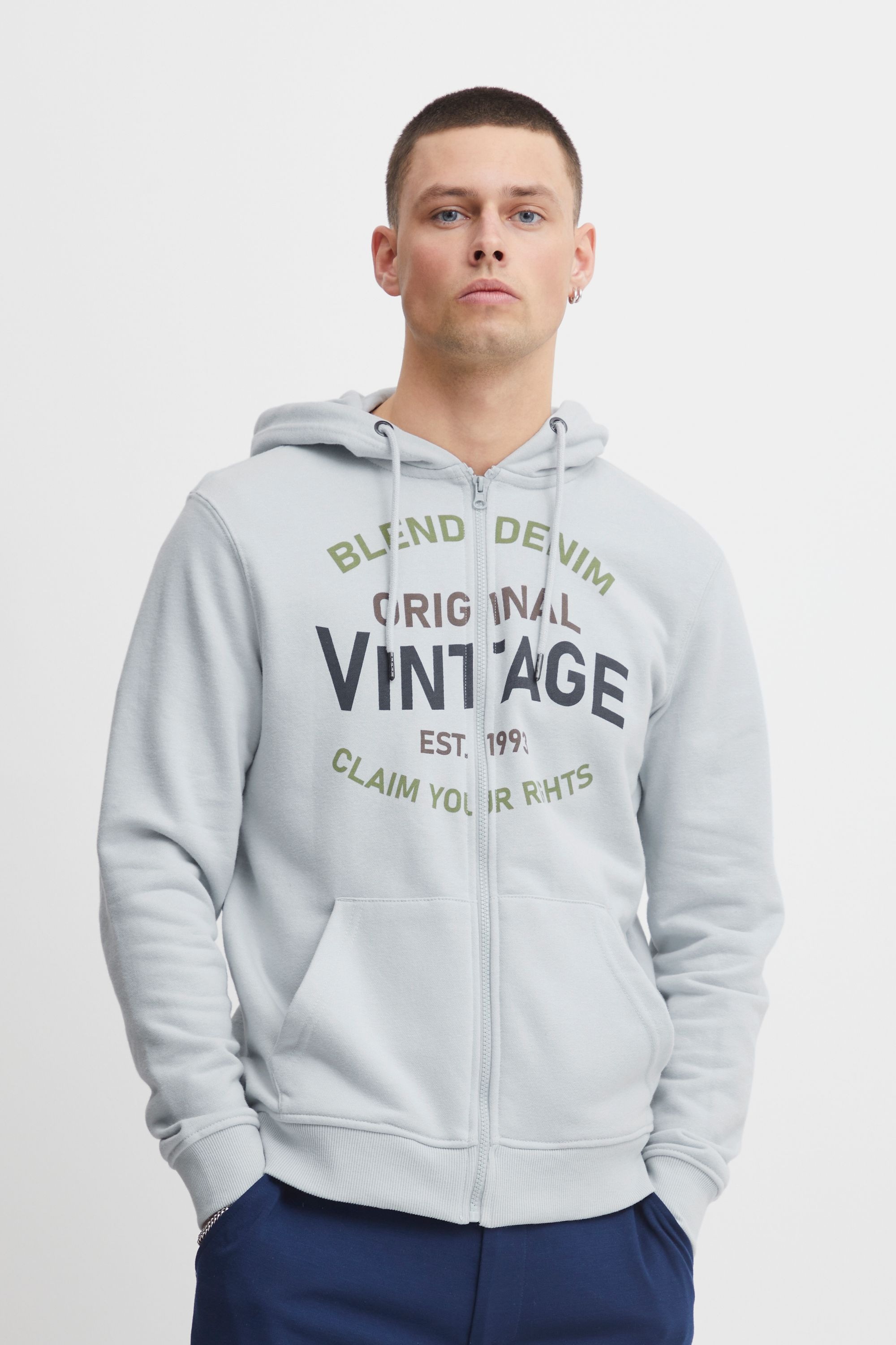 Blend BHSweatshirt Hoodie Celestial Blue M 4
