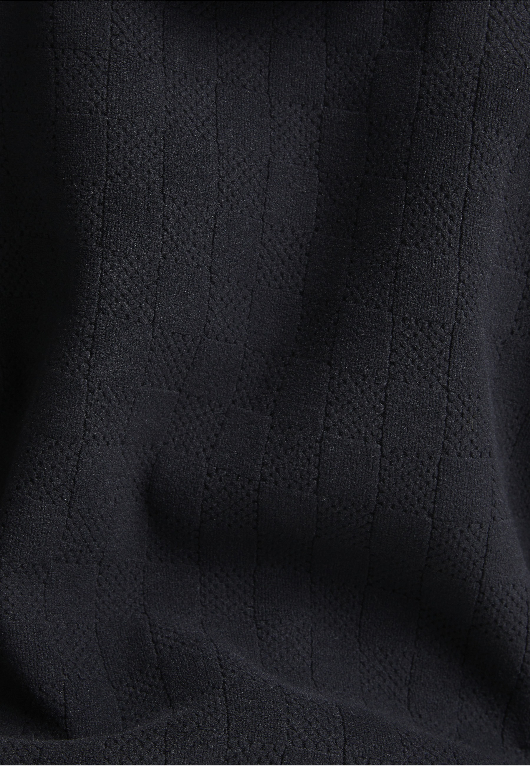 URBAN CLASSICS Sweatjacke »Urban Classics Ladies Jacquard Velvet Oversized Zip Hoody«