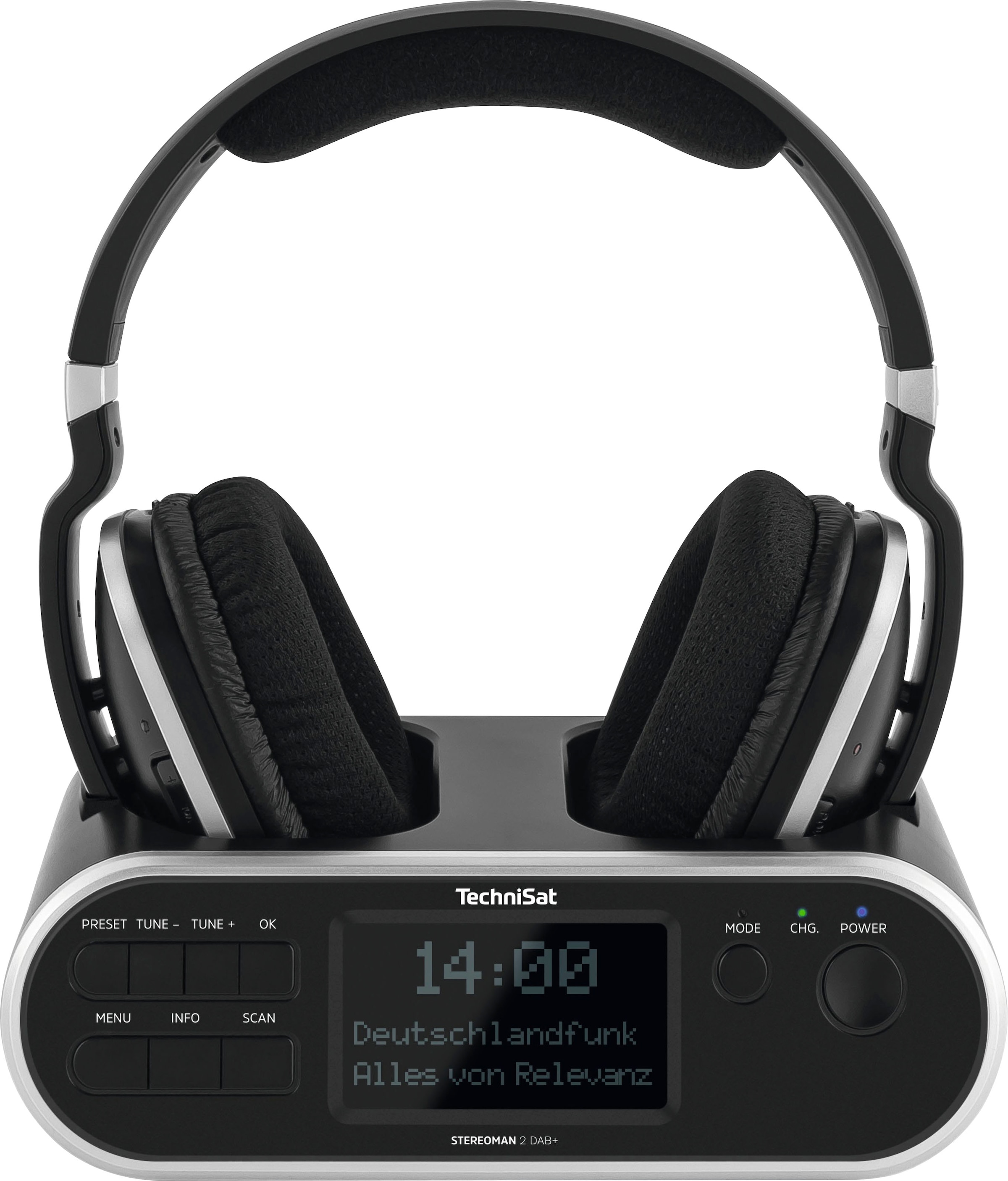 TechniSat Funk-Kopfhörer »STEREOMAN 2 DAB+«, Wireless