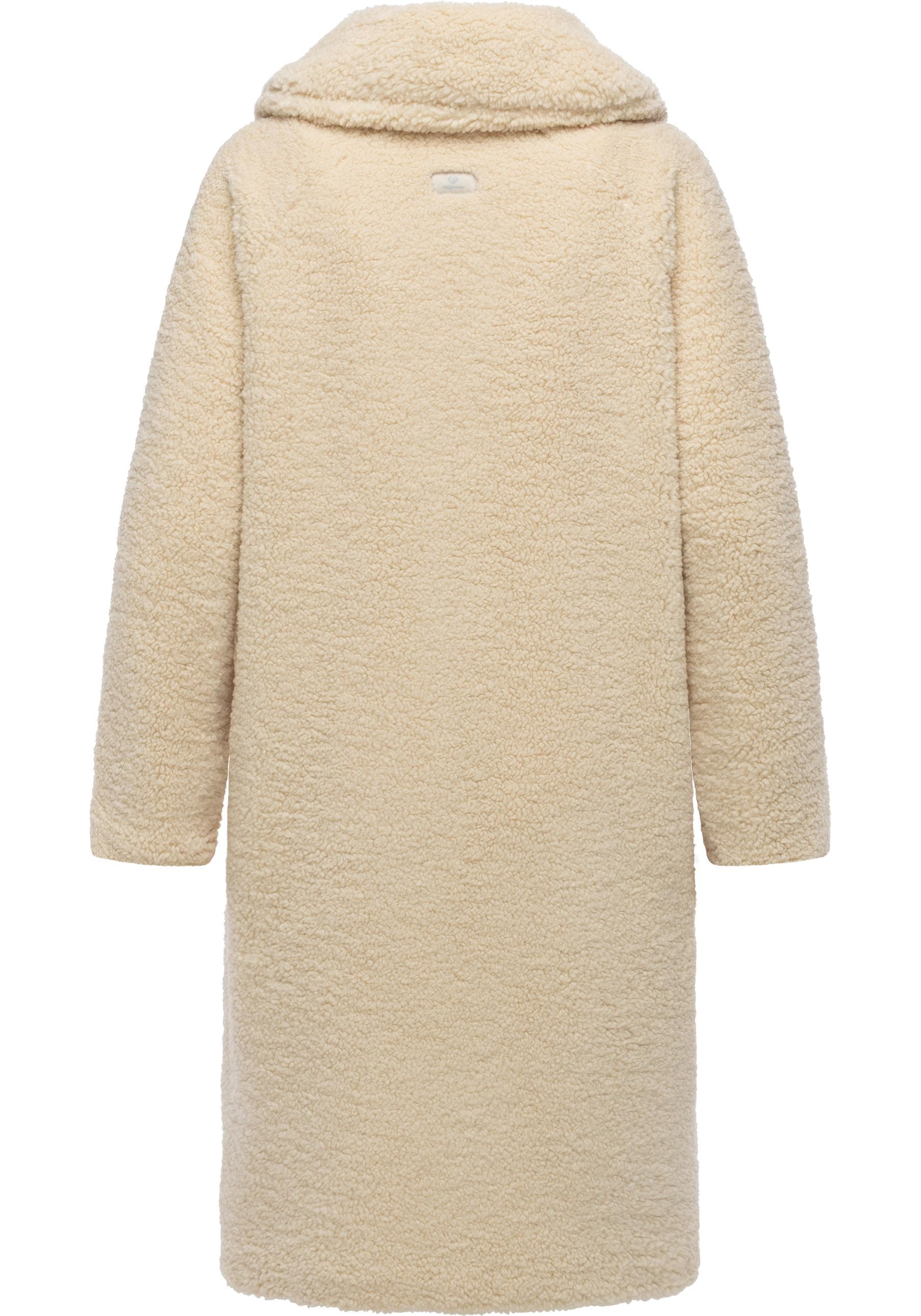 Ragwear Fellimitatmantel »Tedyco YOUMODO«, flauschige Übergangsjacke aus kuscheligem Teddyfleece