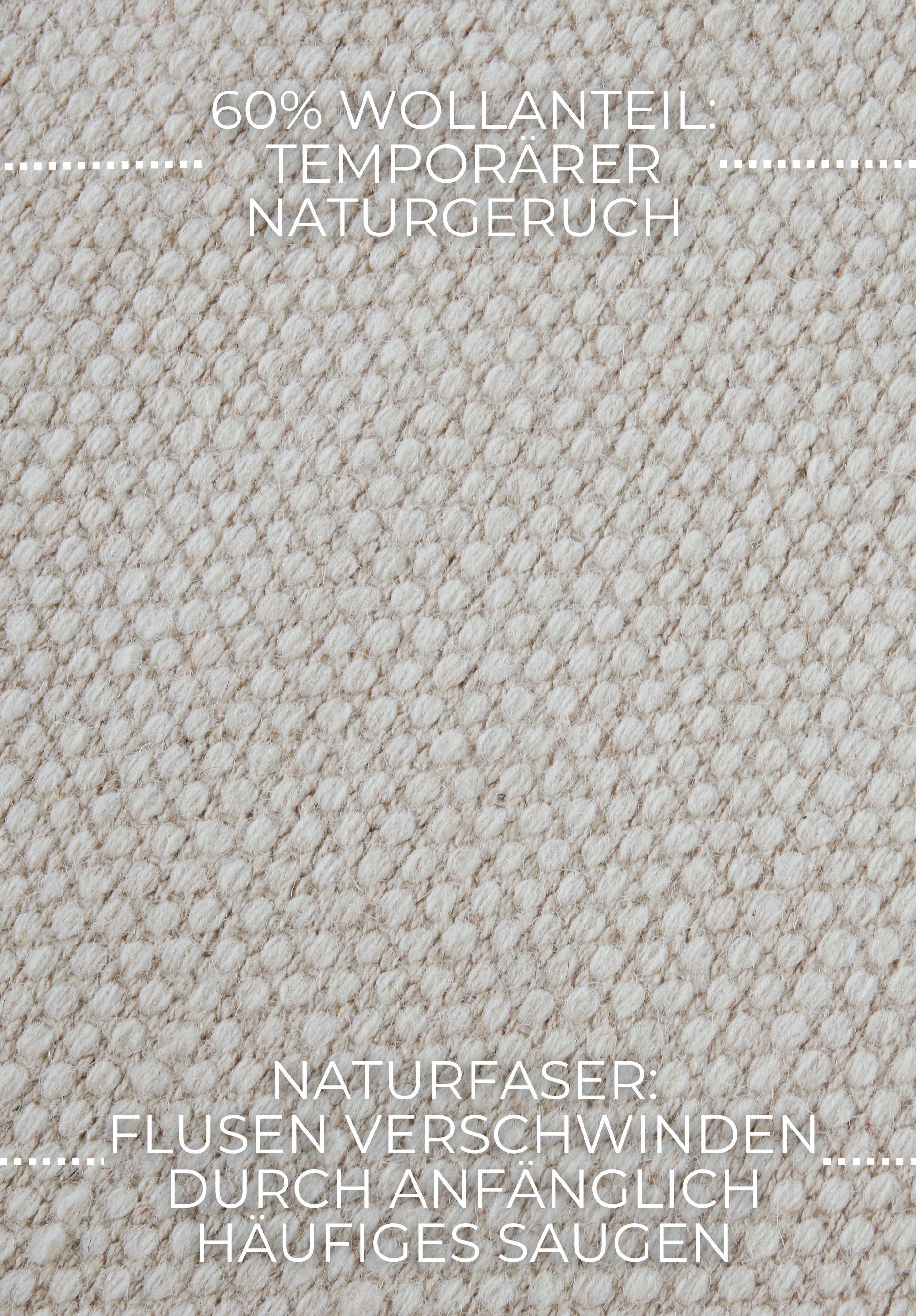 ELLE DECORATION Pradesh Rug Natural White 190x280cm 3
