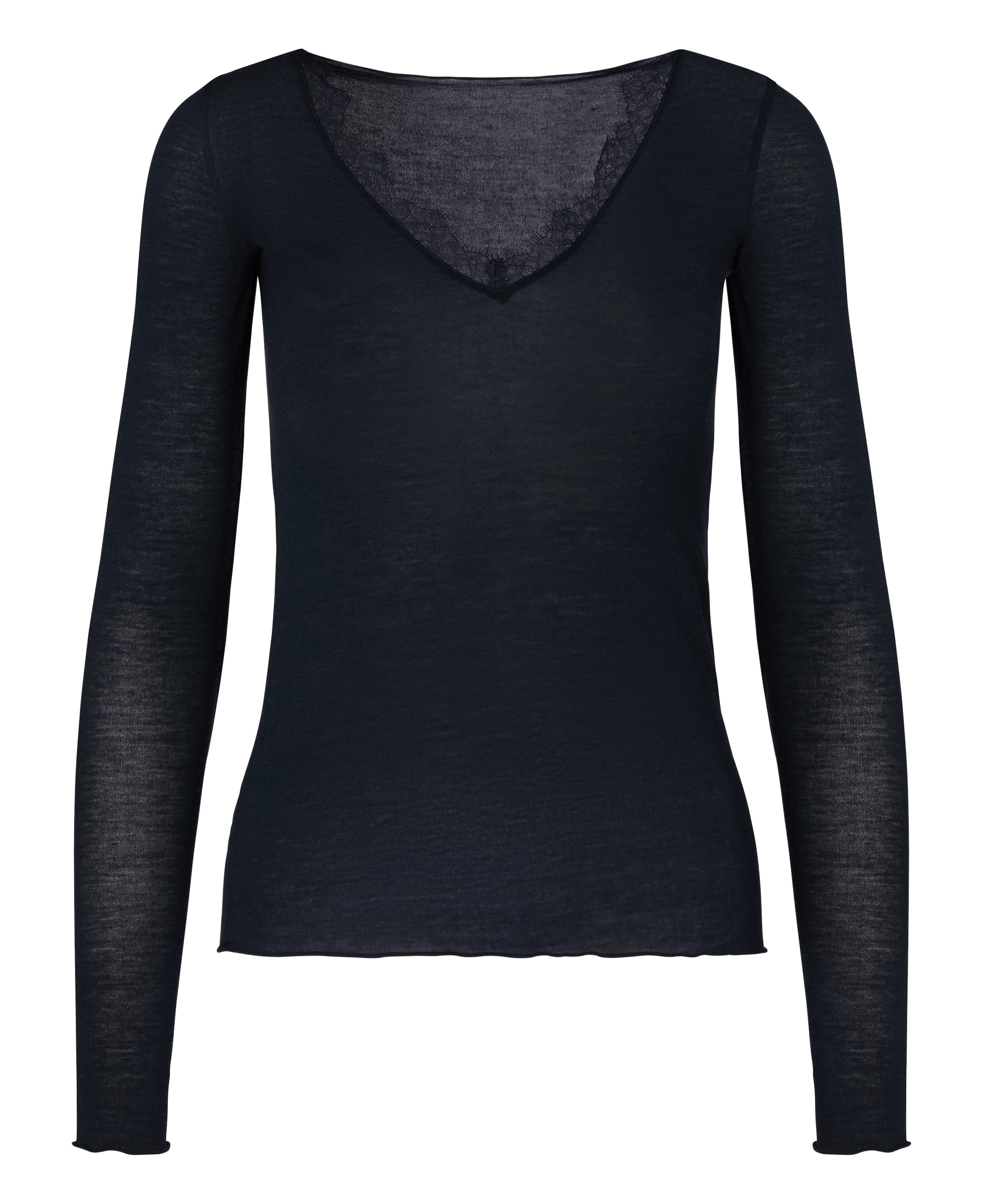 Hunkemöller Pyjama »super soft Lace V-Neck shirt with Cashmere«