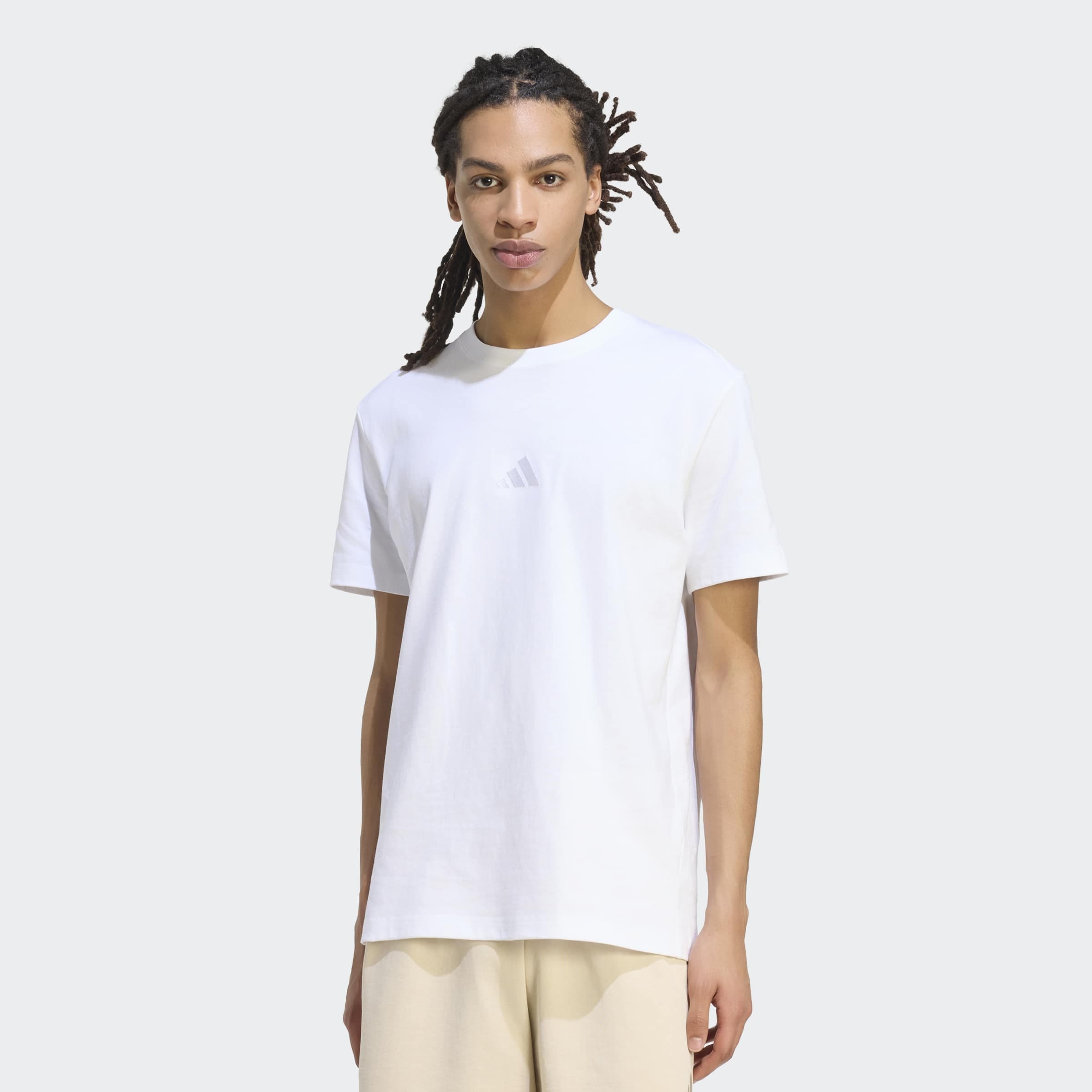 adidas Sportswear 1100000002199 "M AK SL TEE" ohne Verschluss, aus Baumwolle, normale Länge