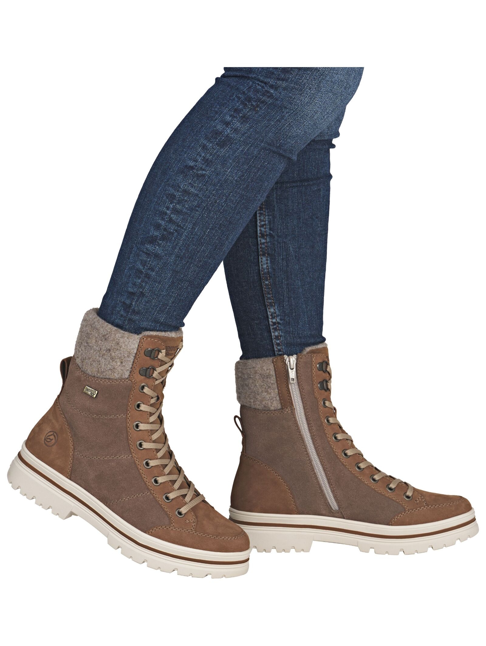 Remonte Schnürstiefelette »Remonte Stiefelette Leder/Synthetik«
