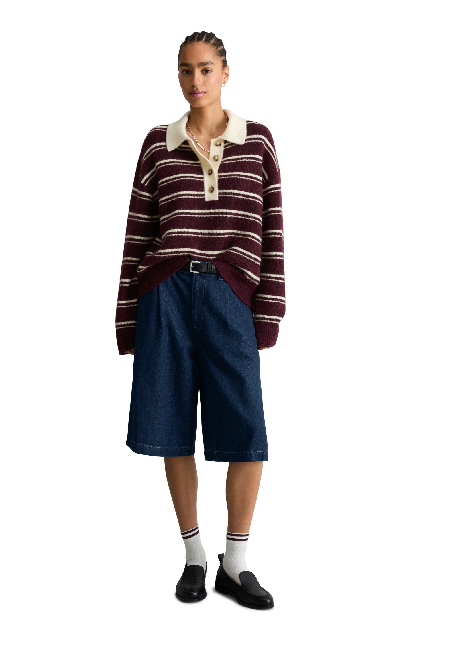 Marc O'Polo DENIM Strickpullover »aus kuscheligem Alpakawolle-Mix«
