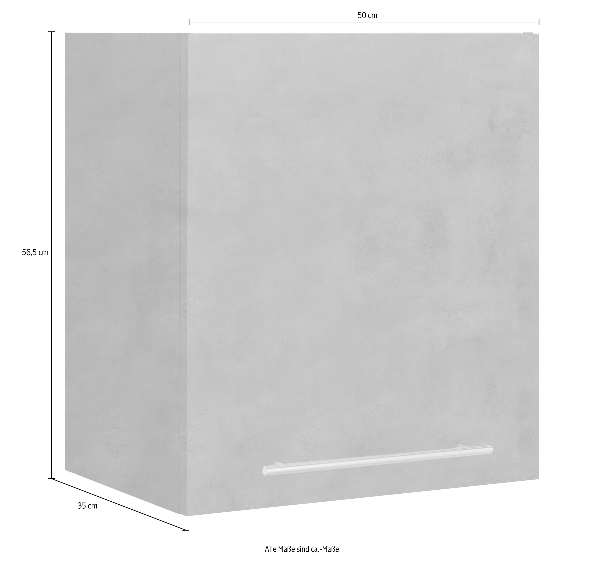 wiho Küchen Hängeschrank »Flexi2«, Breite 50 cm