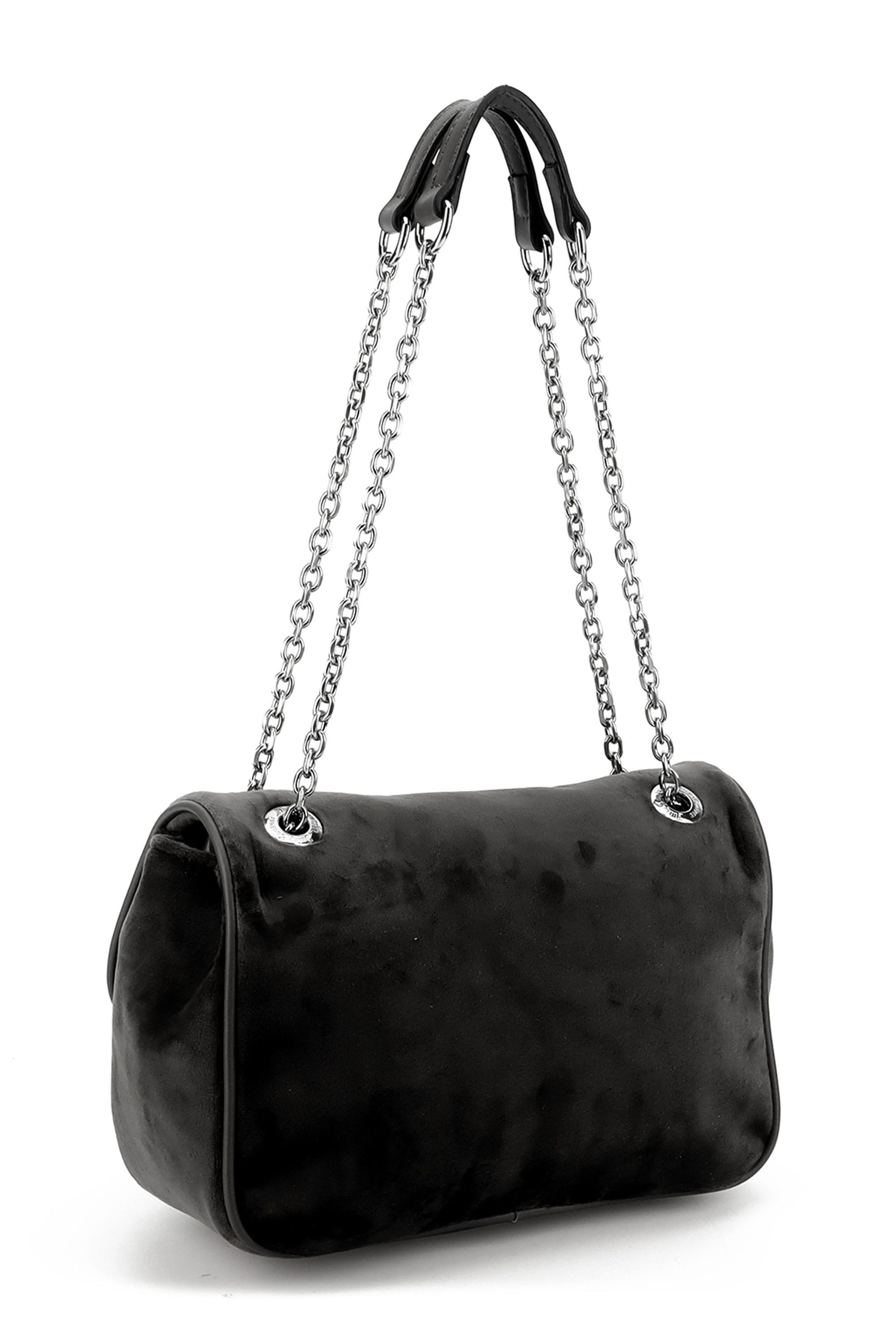 Juicy Couture Schultertasche »KIMBERLY CROSSBODY WITH FLAP. Damen« Schultertasche Damen, Mini Bag, Handtasche, Fashion, Lifestyle, Sale
