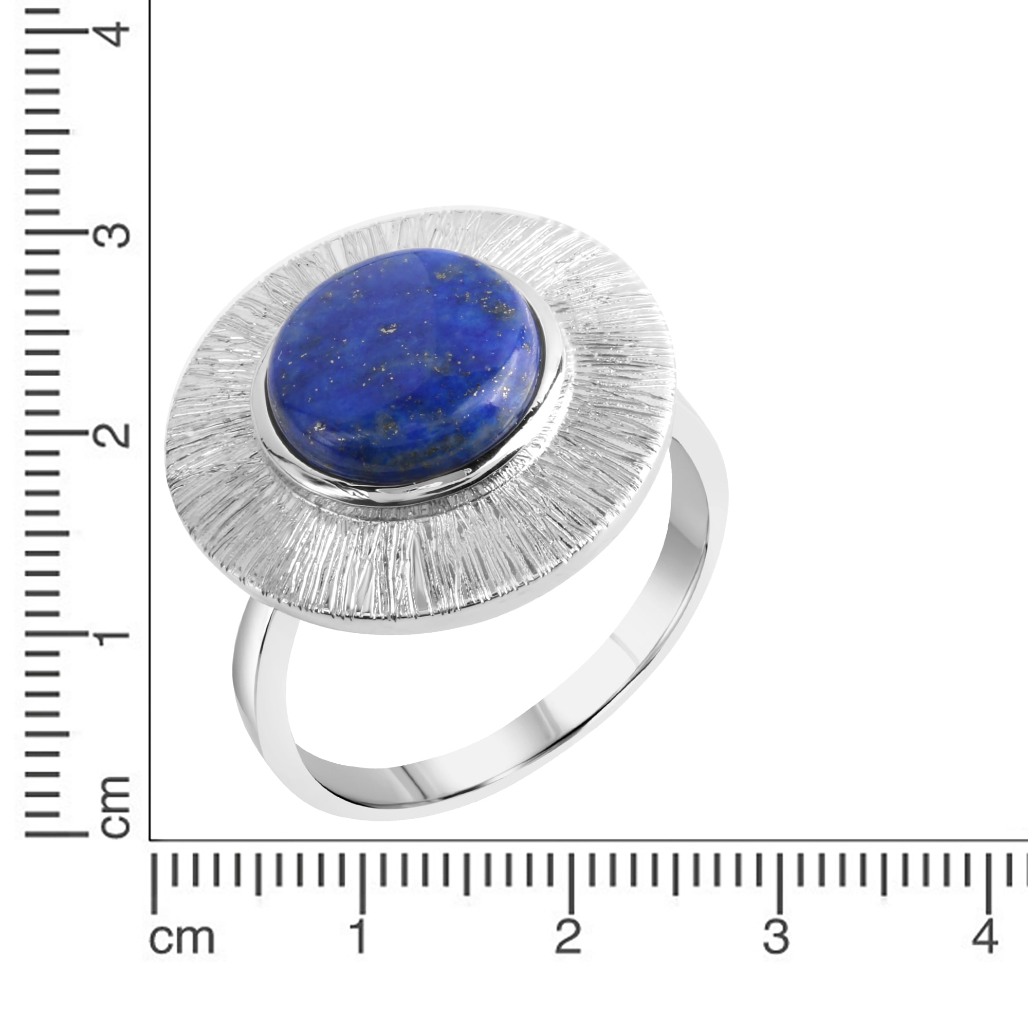 Zeeme Fingerring BAUR rhodiniert Silber »925 online Sterling Lapis« | bestellen